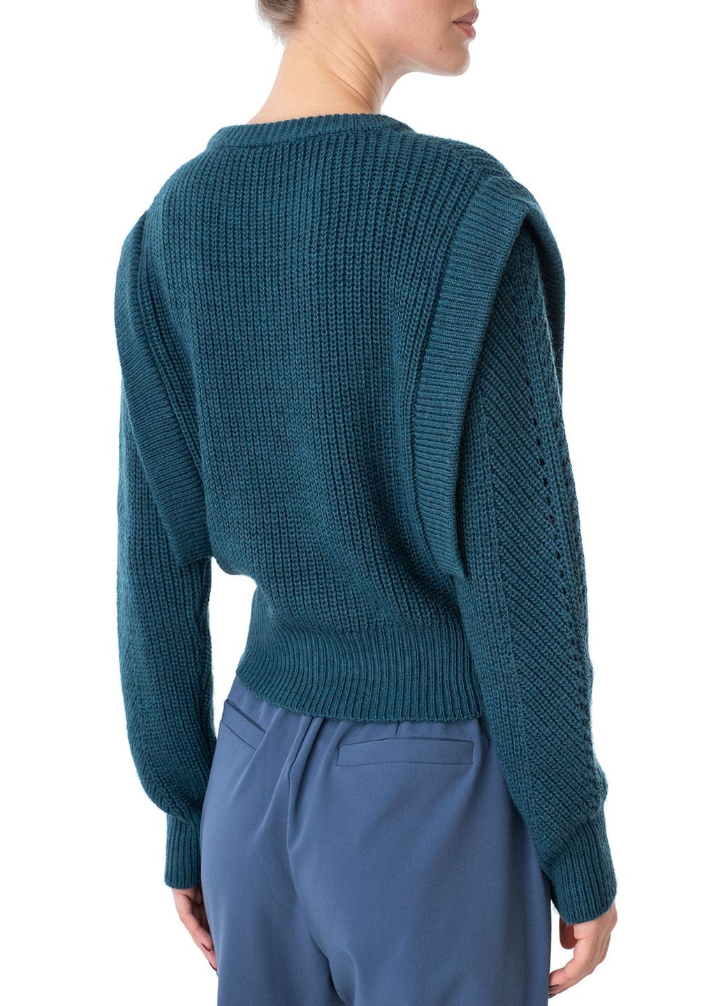 Зеленый зимний свитер Imperial