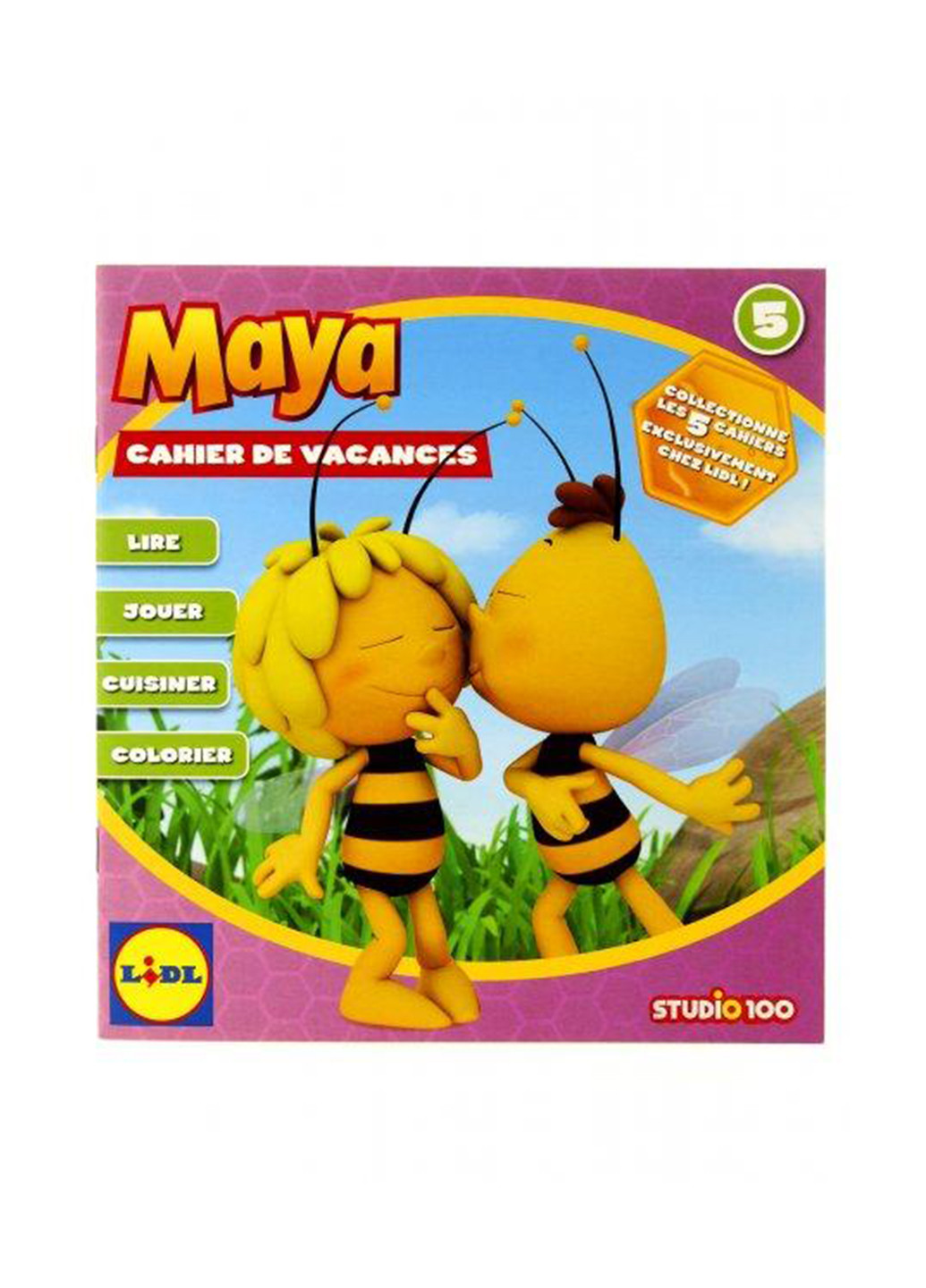 Розвиваюча книжка-розмальовка для дітей "MAYA" STUDIO 100 Lidl (235212373)