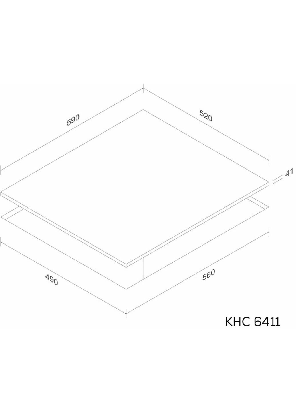 Варильна поверхня KHC 6411 Kernau (251247370)