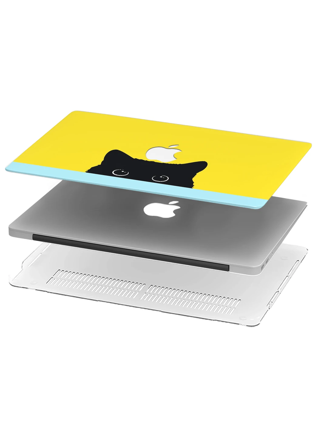 Чехол пластиковый для Apple MacBook Pro 13 A2289 / A2251 / A2338 Кошка (Сat) (9772-1748) MobiPrint (218506236)