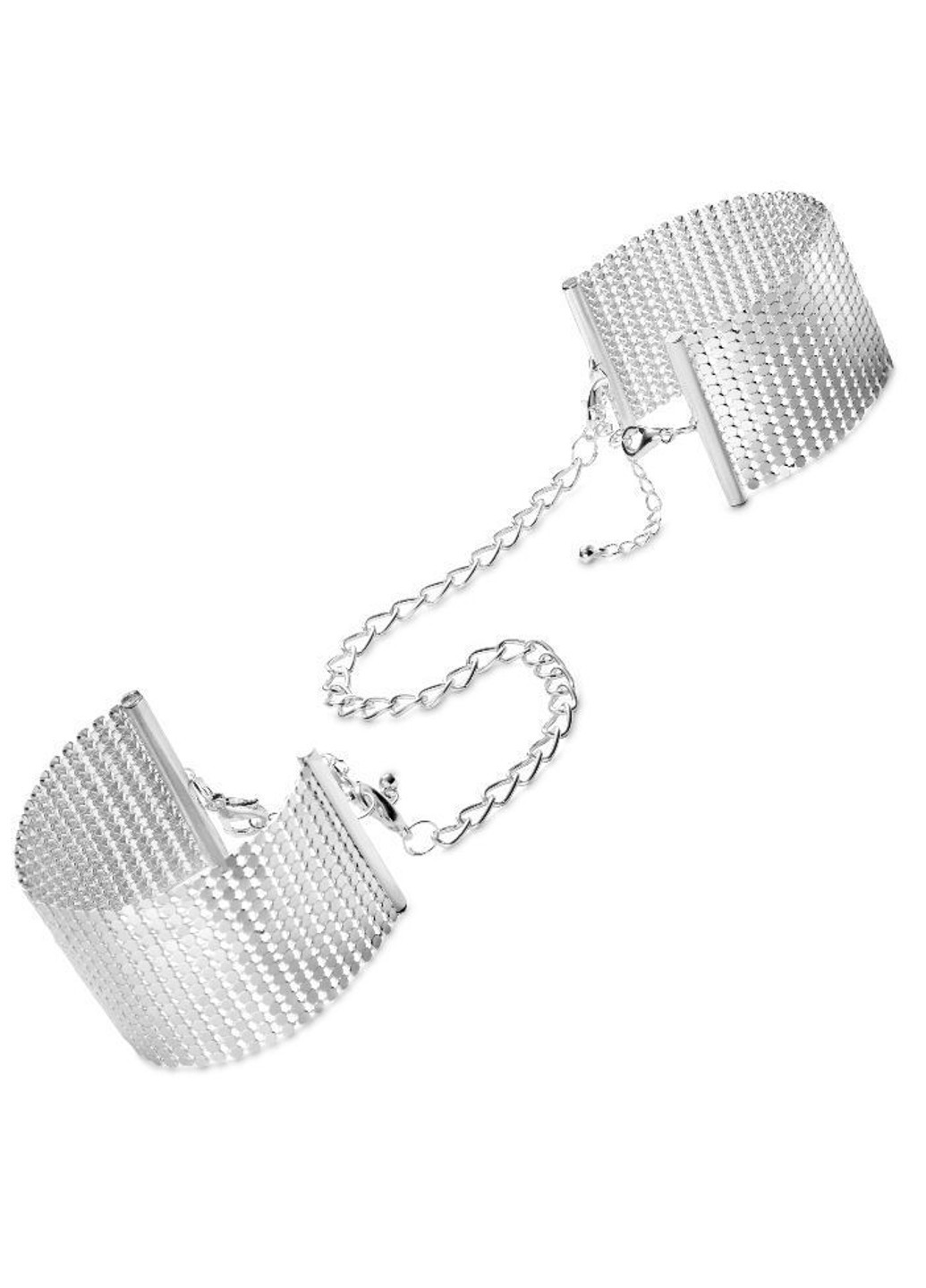 Наручники Bijoux Indiscrets Desir Metallique Handcuffs - Silver, металеві, стильні браслети ADDICTION (255459601)