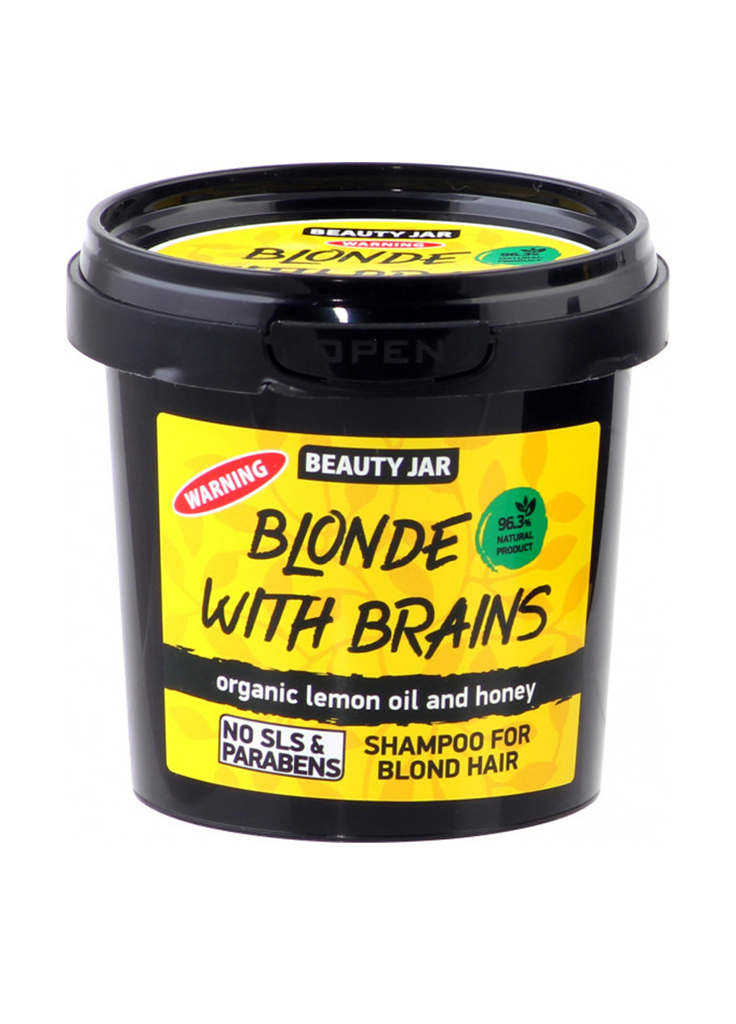Шампунь для блондинок Blonde With Brain, 150 мл Beauty Jar (182427928)