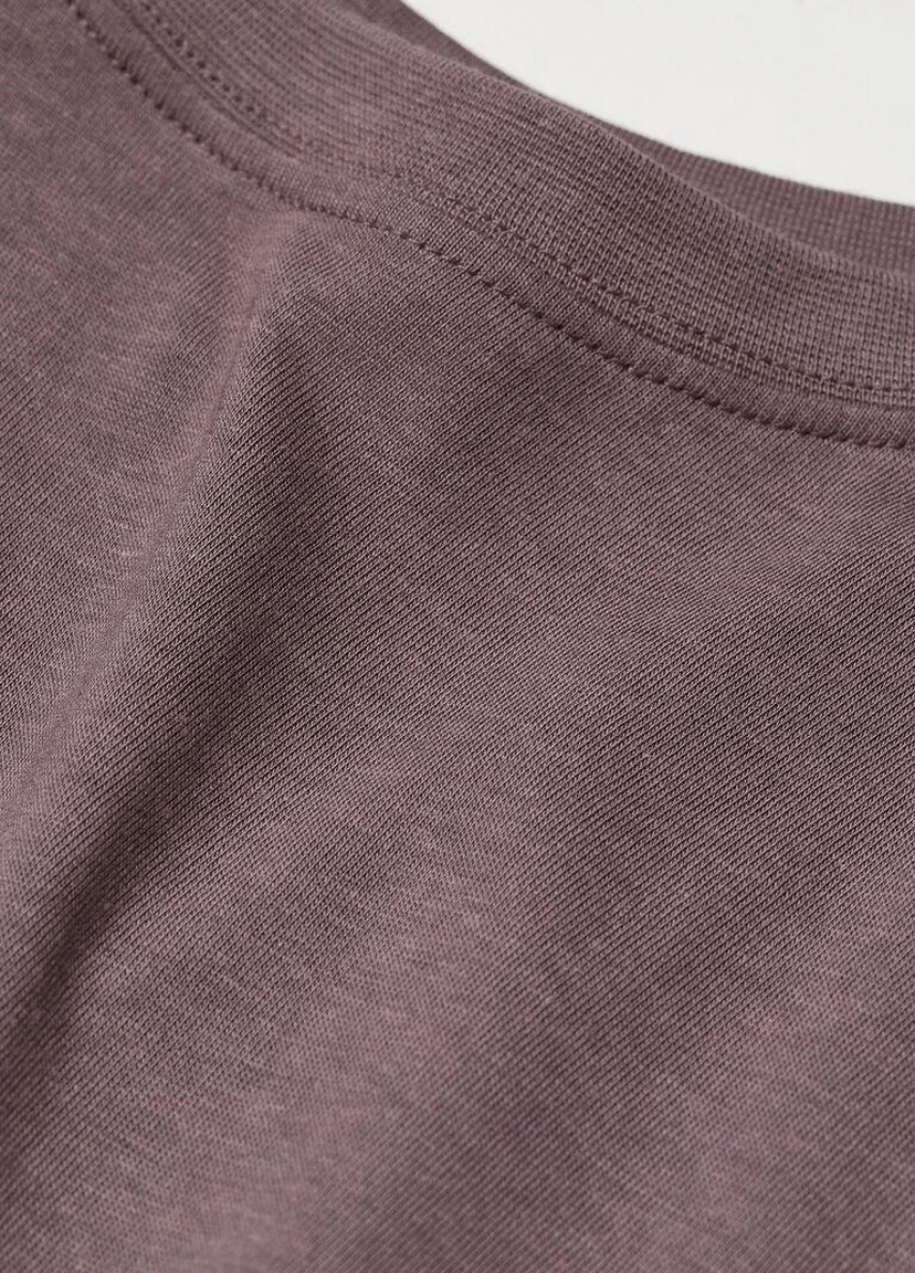 Футболка basic,сіро-коричневий, H&M Basic - (256276330)
