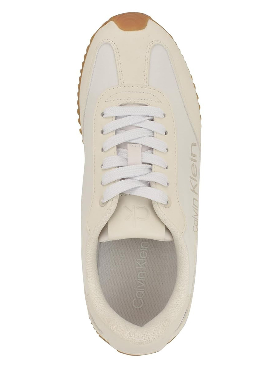 Кроссовки Calvin Klein молочные демисезоны (362621994)