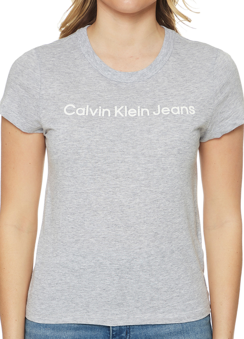 Сіра всесезон футболка Calvin Klein