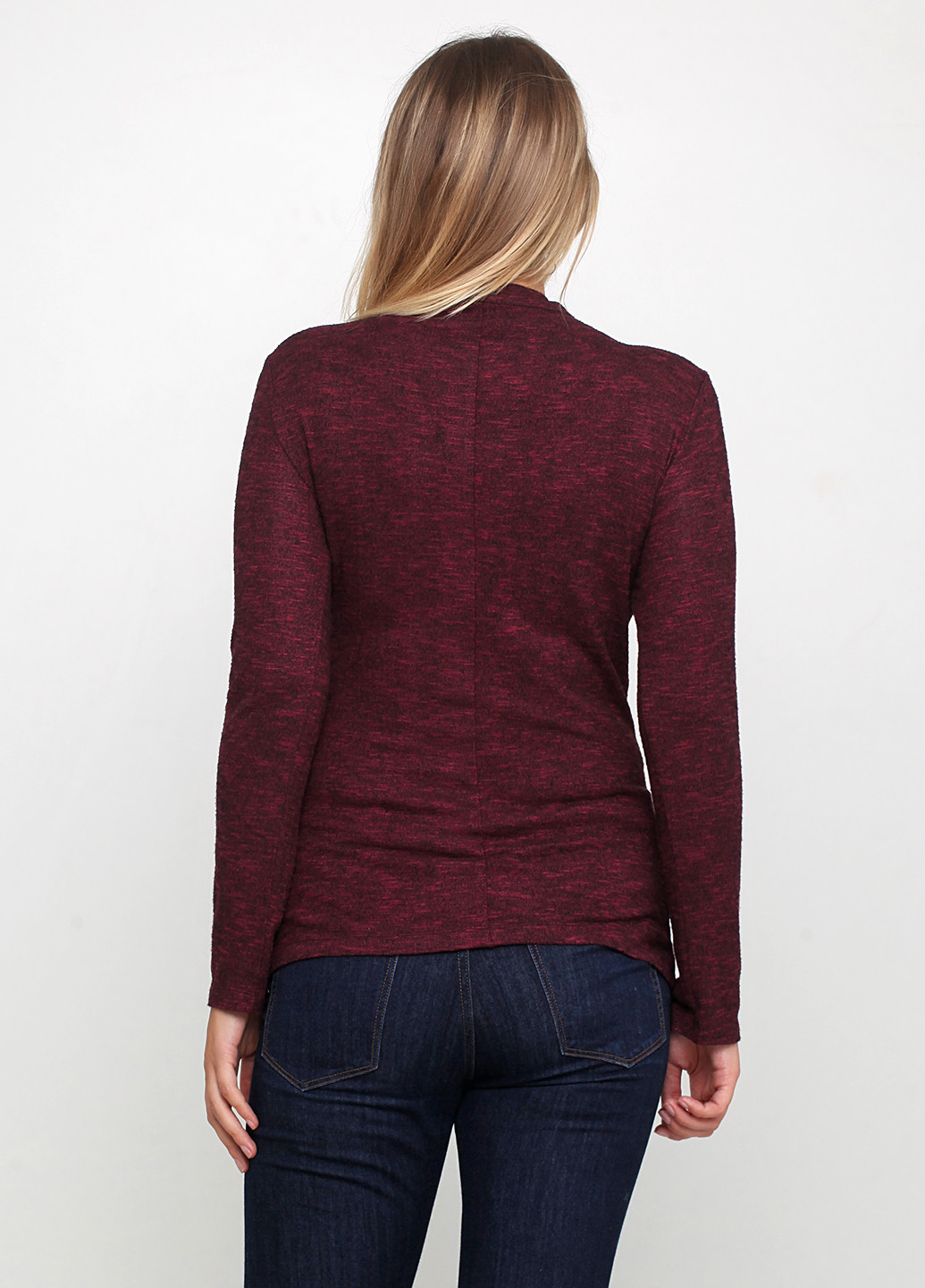 Бордовая зимняя блуза Francesca's
