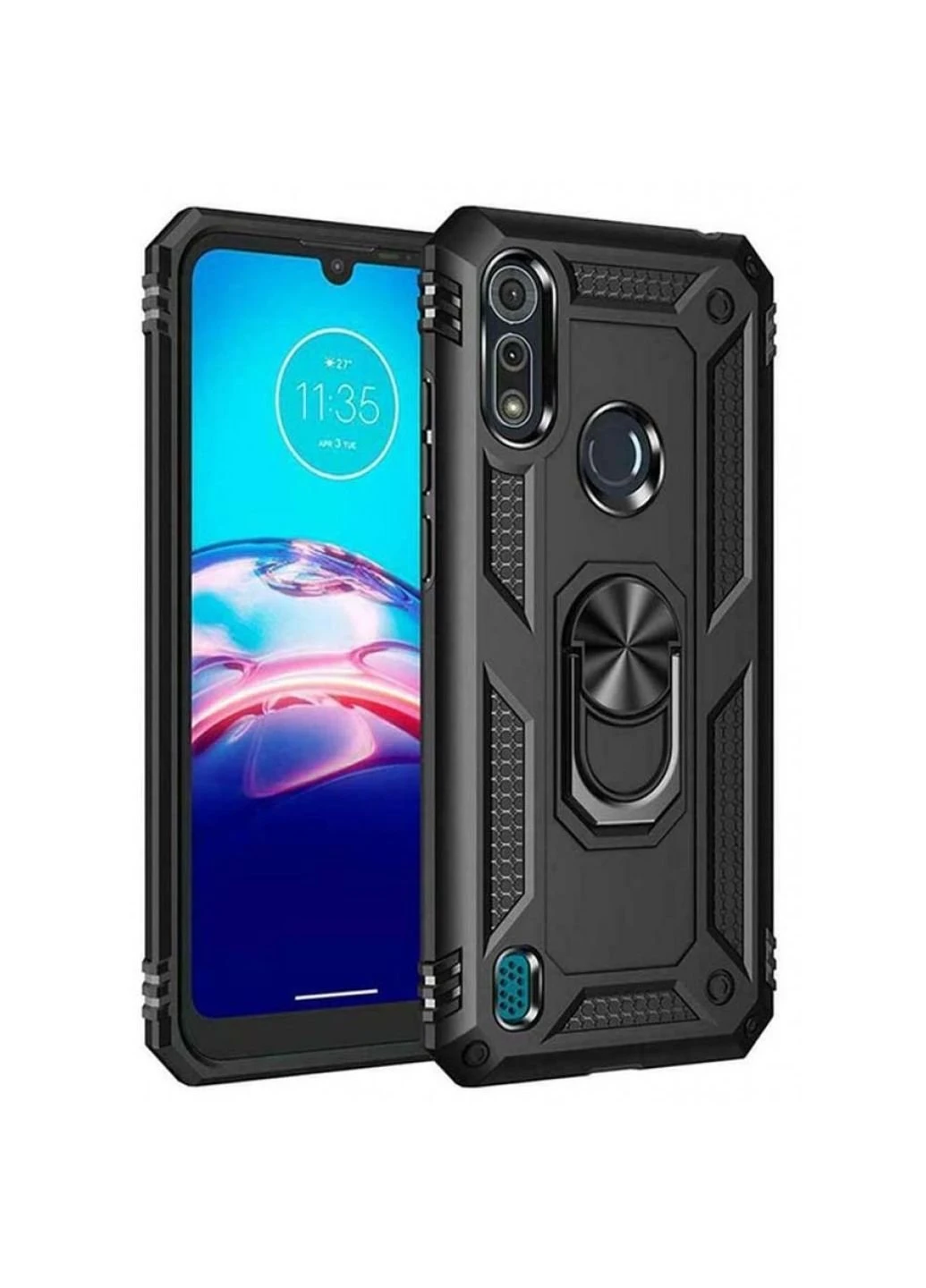 Чехол для мобильного телефона Military Motorola Moto E6s Black (705963) BeCover (252572196)