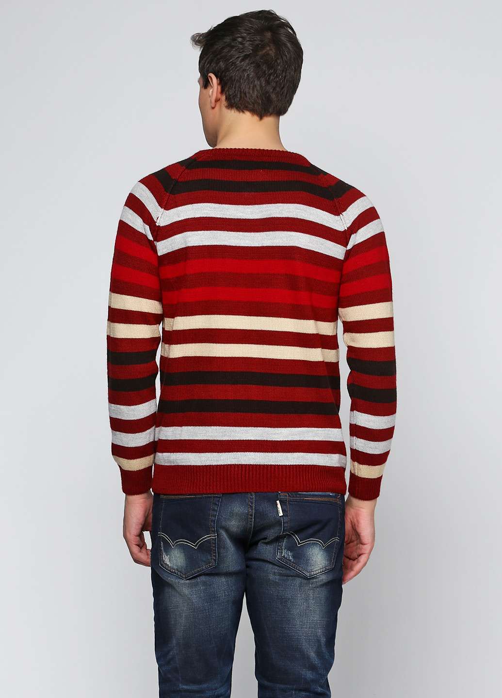 Красный демисезонный пуловер пуловер Яavin