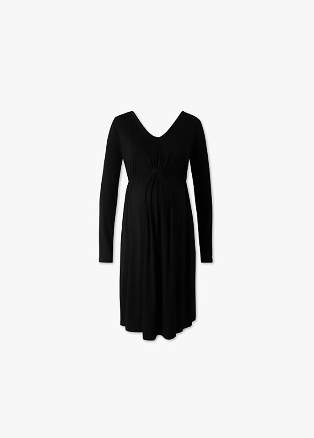 Чорна кежуал плаття для вагітних кльош C&A однотонна