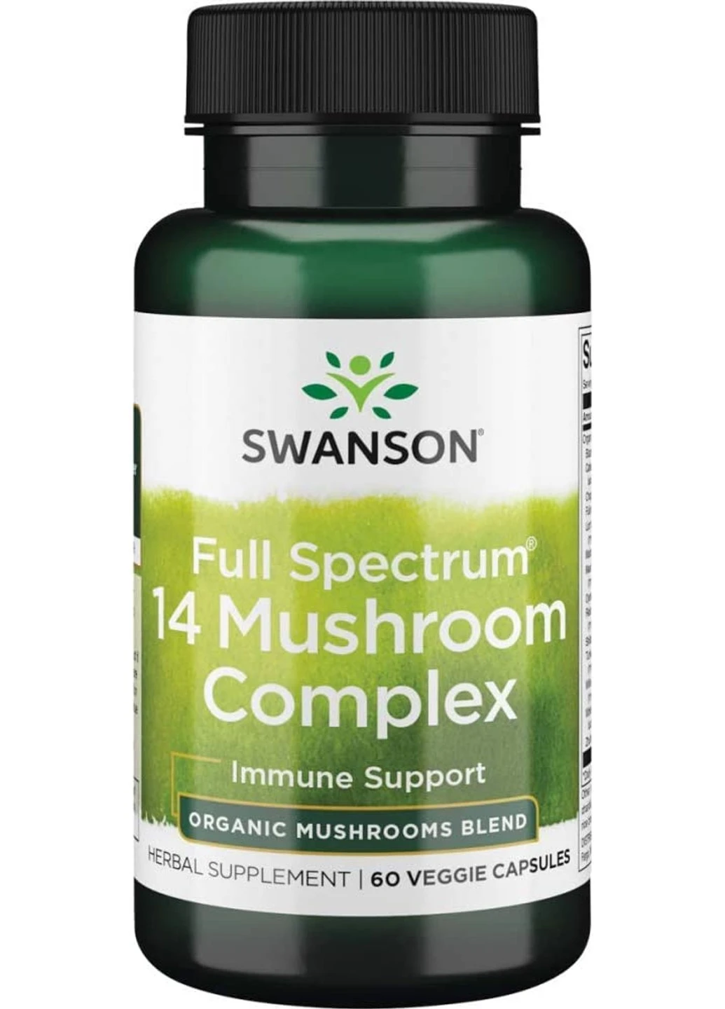 Грибний комплекс 14 Mushroom Complex 60 капсул Swanson (255409333)