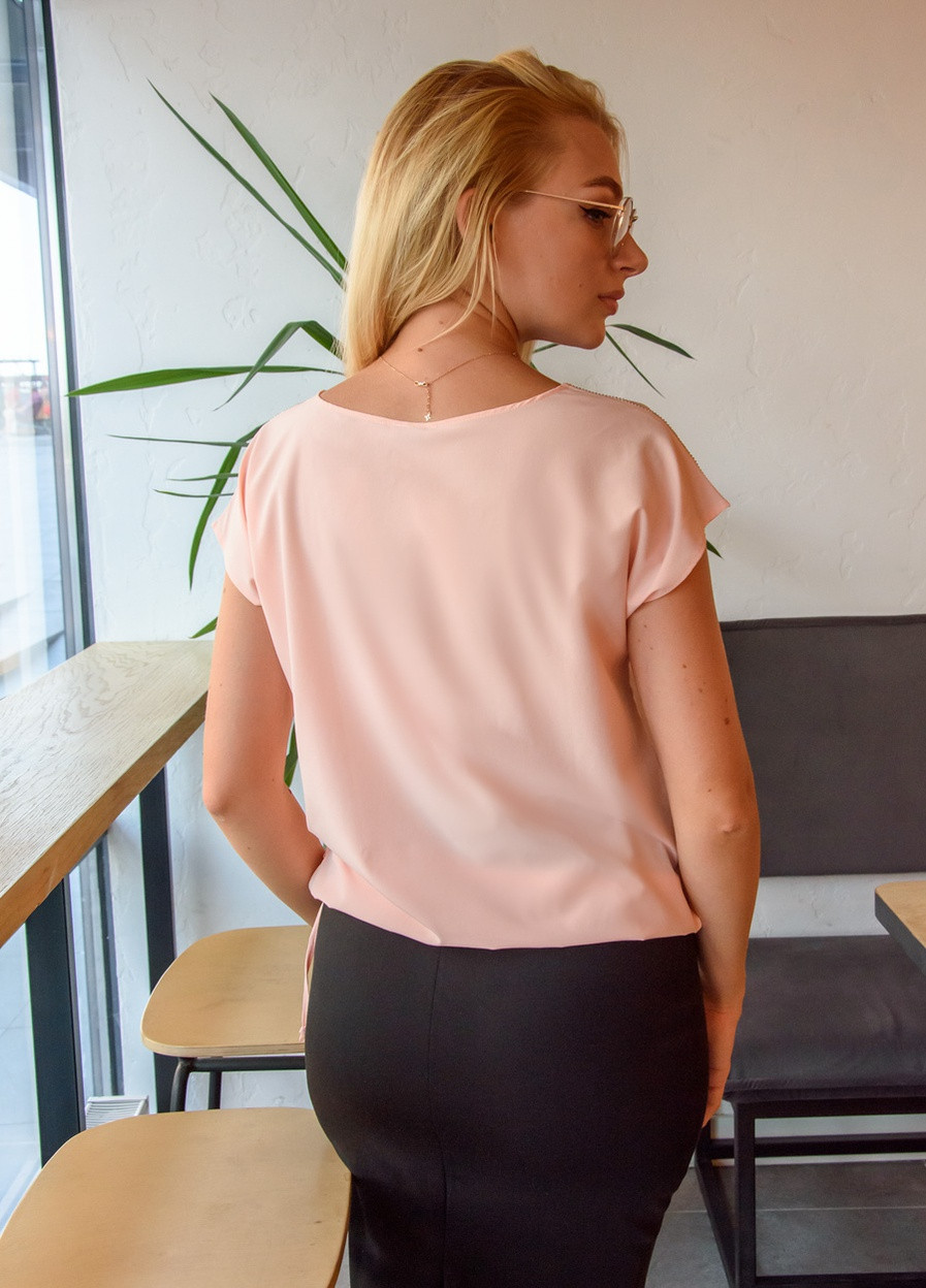 Персиковая блузка Inedit