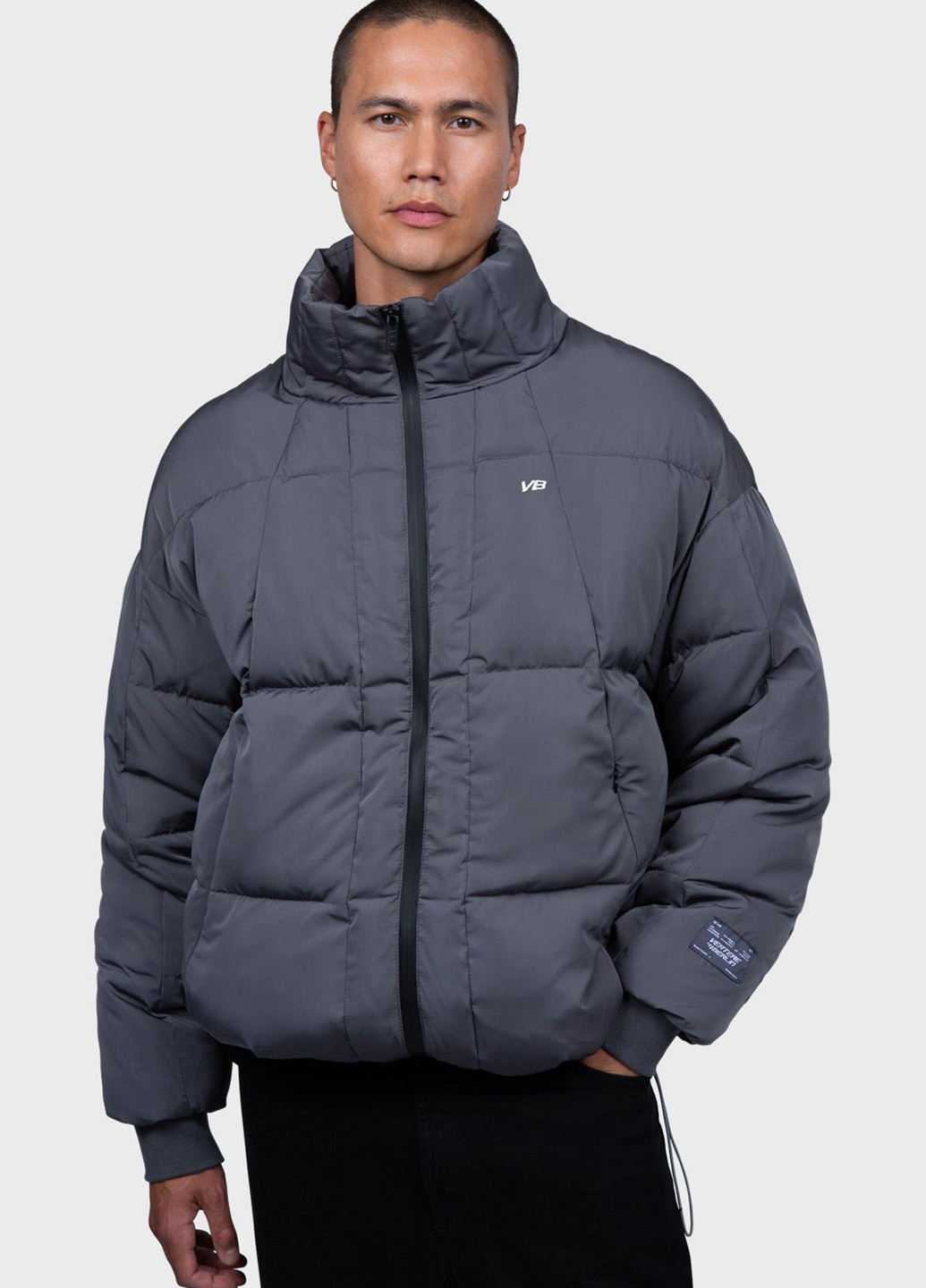Сіра зимня куртка Vertere Berlin