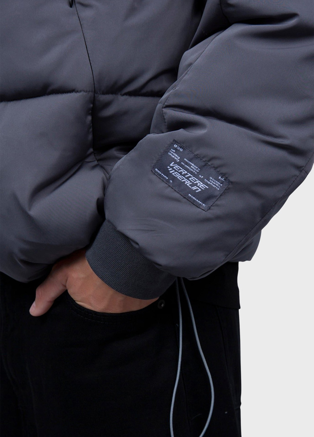 Сіра зимня куртка Vertere Berlin