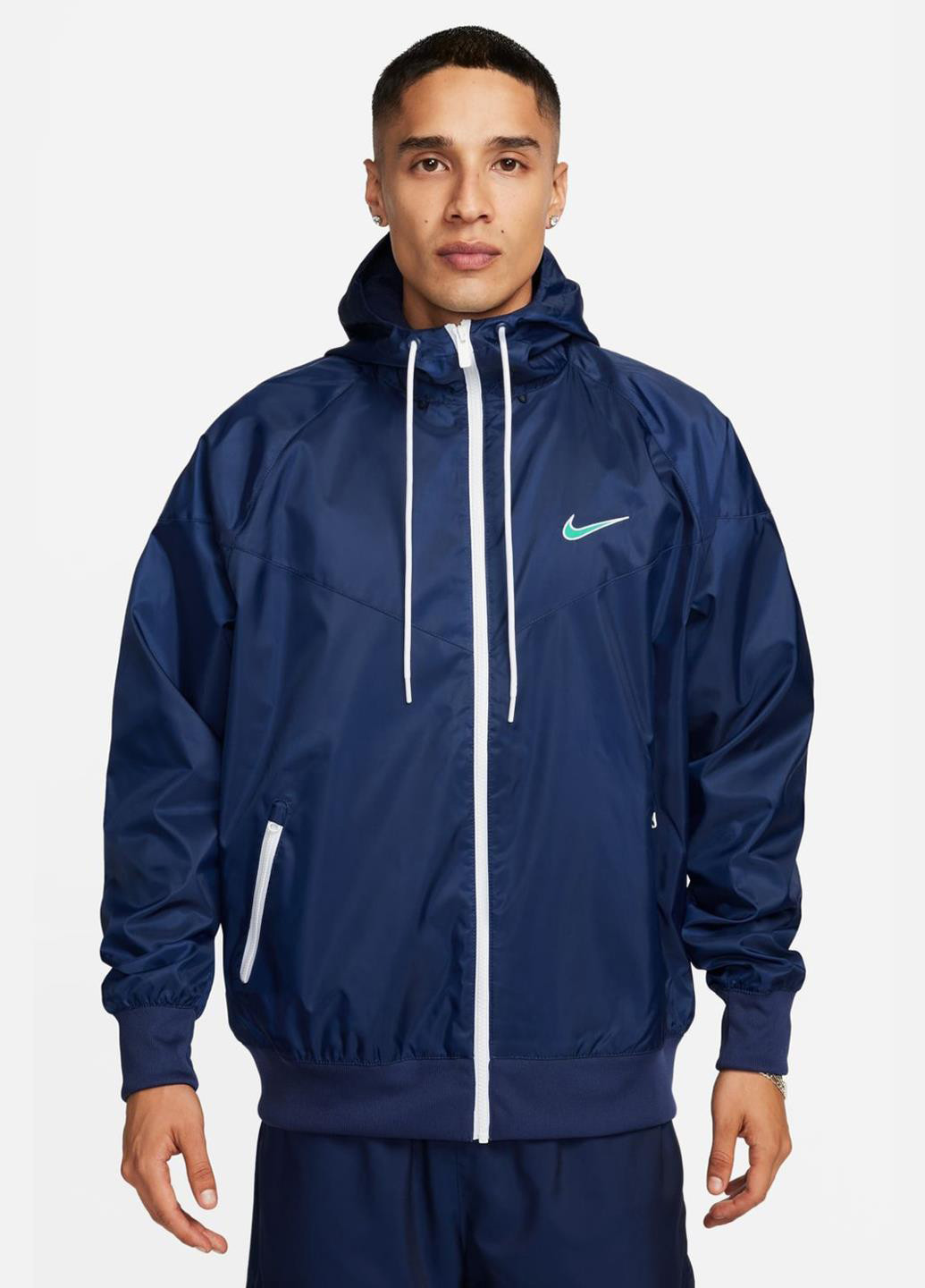 Синя демісезонна вітровка Nike jacket