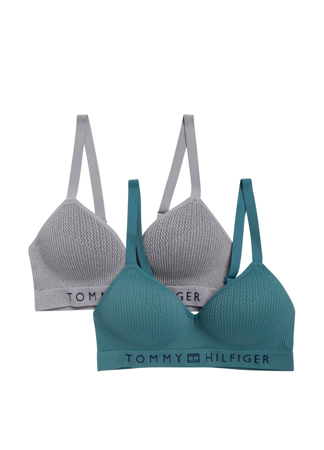 Комбинированный бюстгальтер (2 шт.) Tommy Hilfiger без косточек нейлон