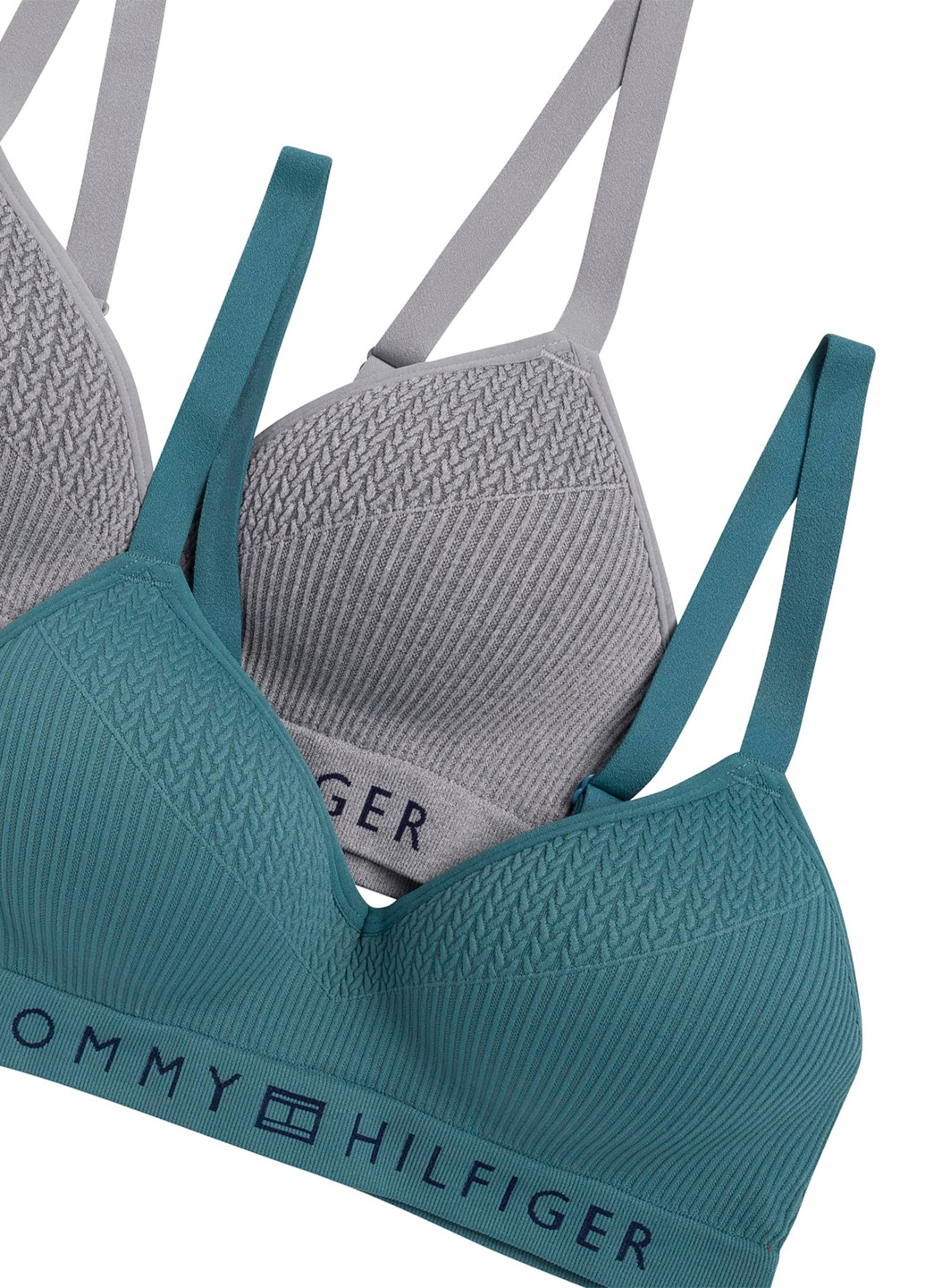 Комбинированный бюстгальтер (2 шт.) Tommy Hilfiger без косточек нейлон