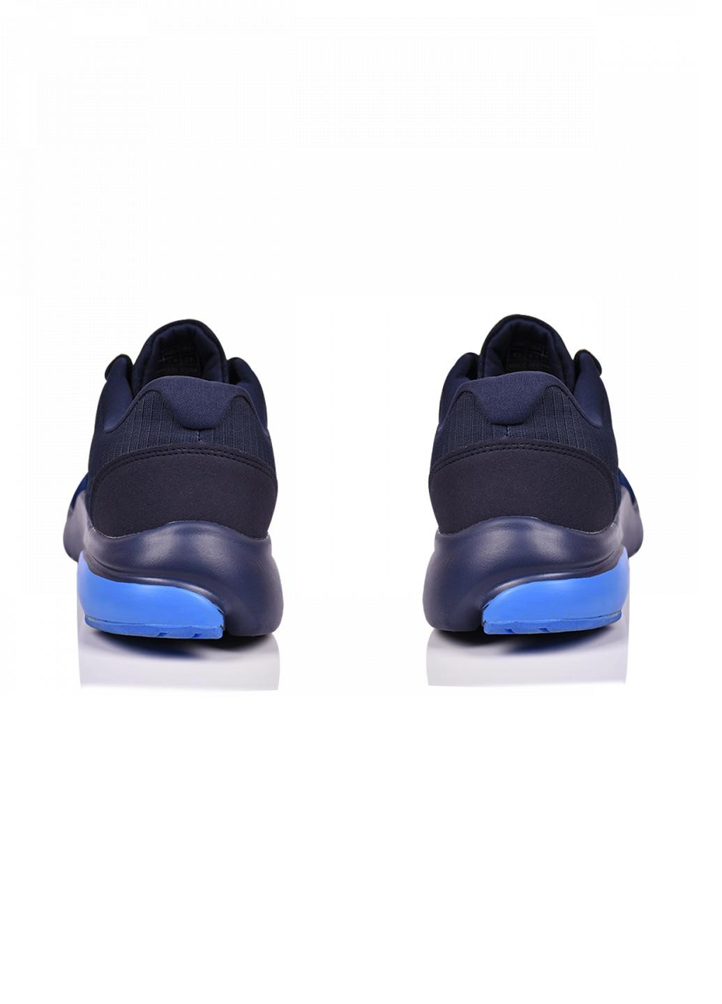 Темно-синие демисезонные кроссовки мужские 9635 No Brand