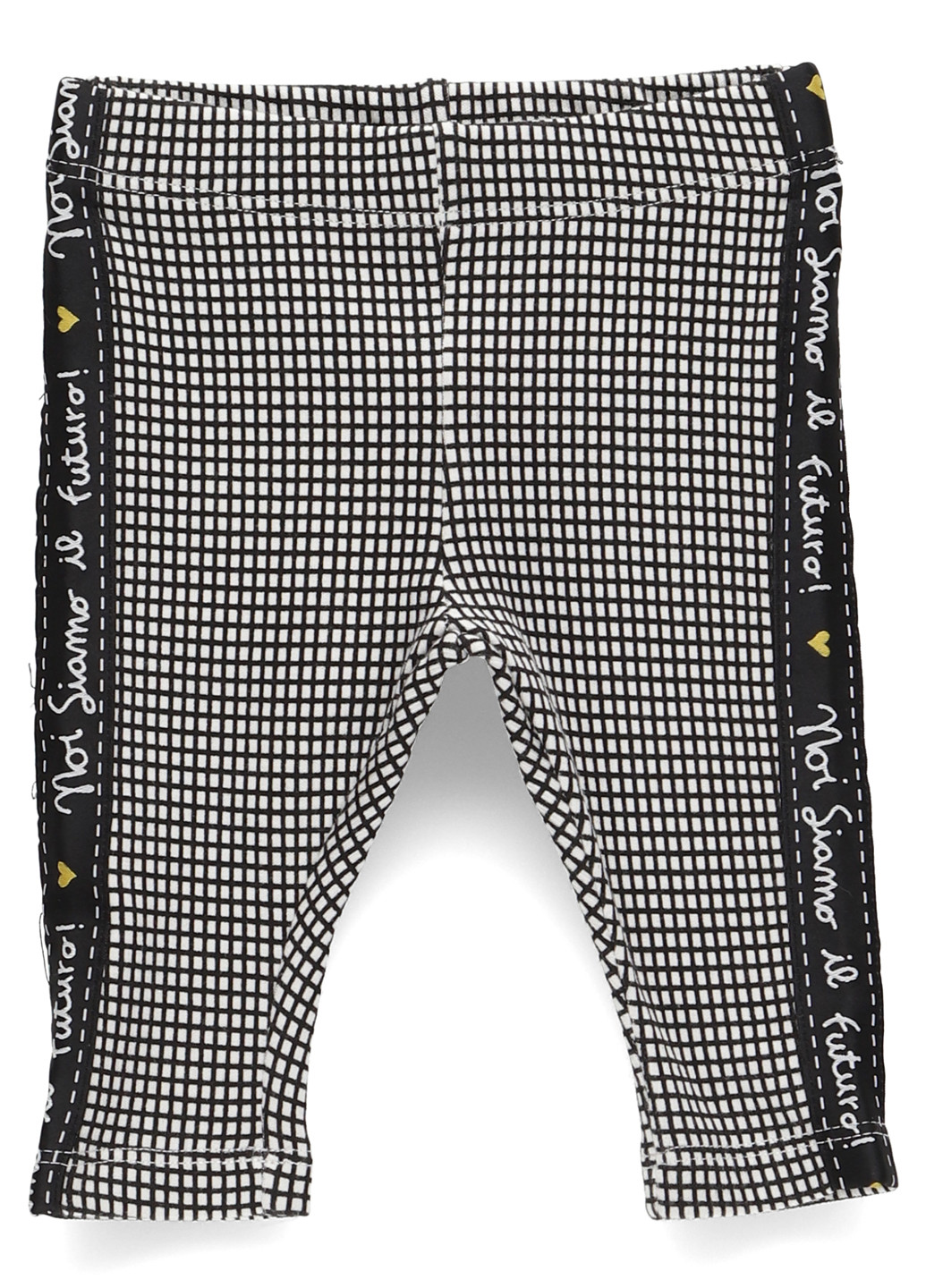 Черно-белые демисезонные леггинсы Chicco