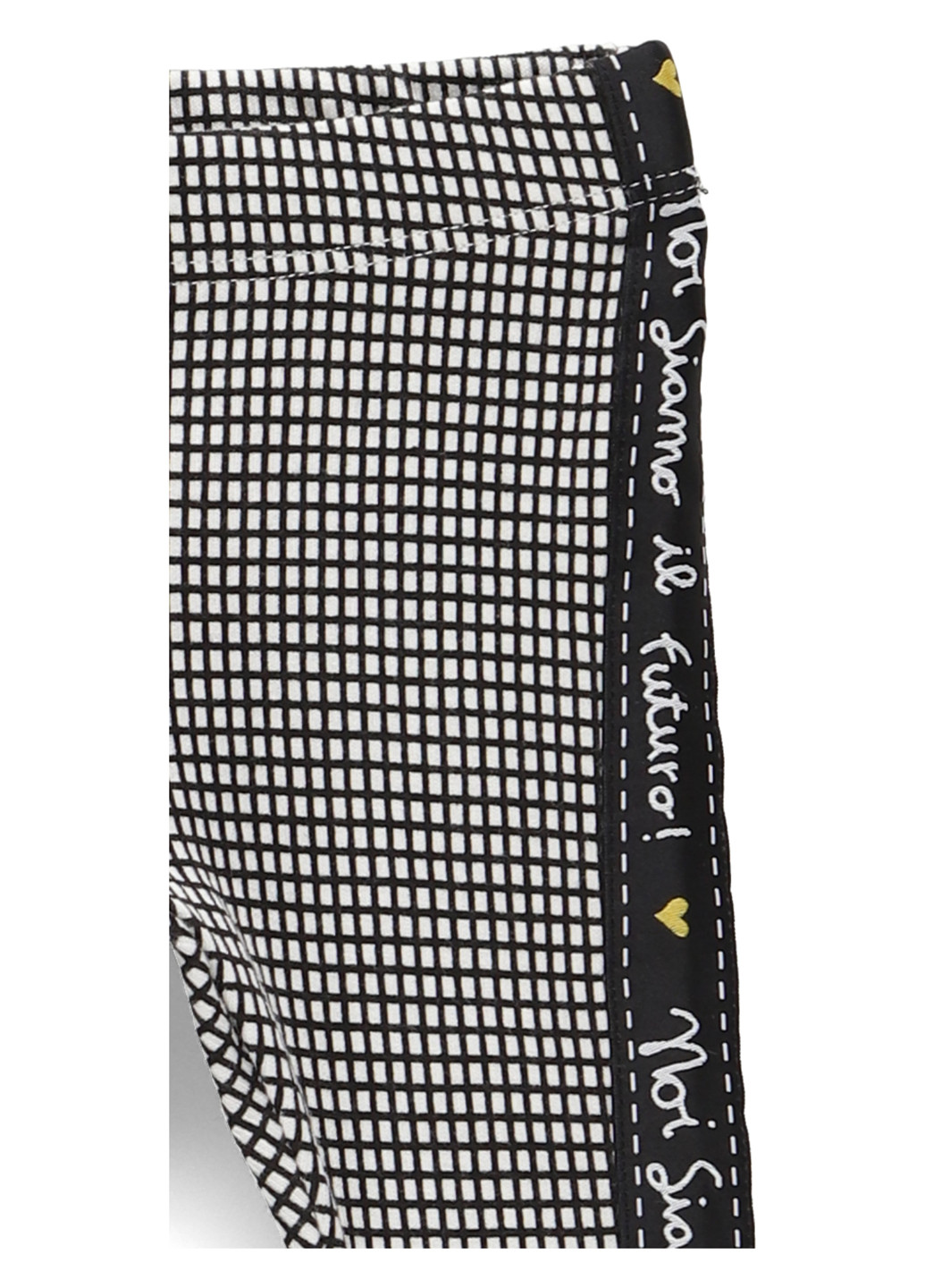 Черно-белые демисезонные леггинсы Chicco