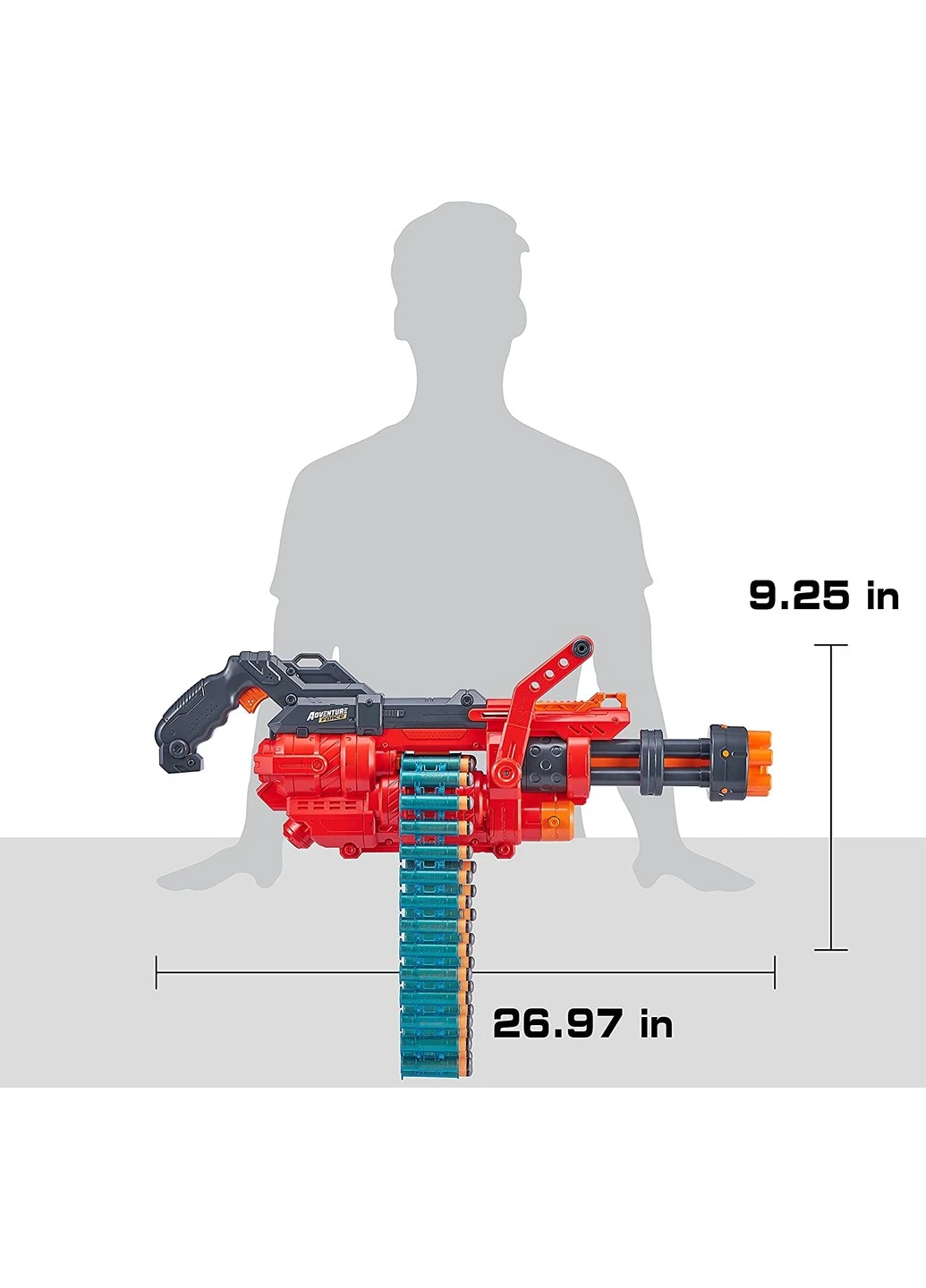 Швидкострільний бластер X-Shot Excel Omega Foam Dart Blaster (36484) Zuru (255254578)