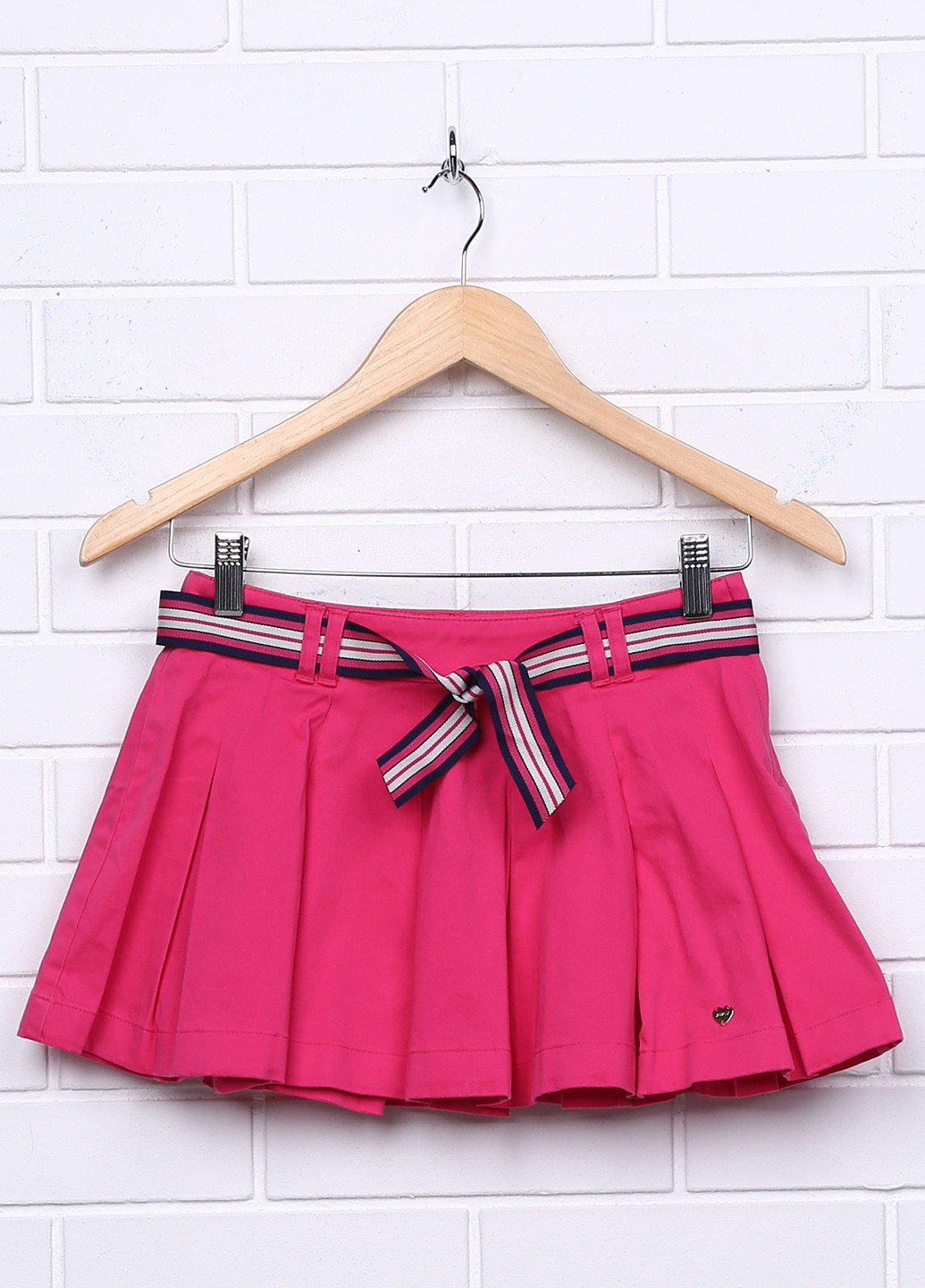 Розовая кэжуал однотонная юбка Juicy Couture мини