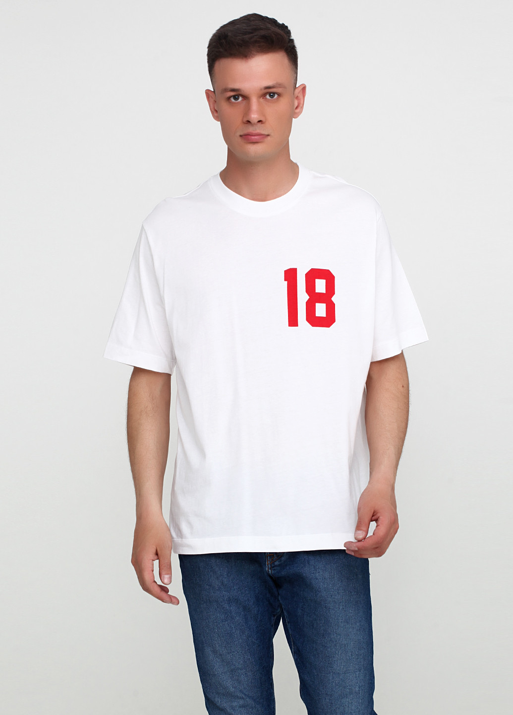 Белоснежная футболка H&M