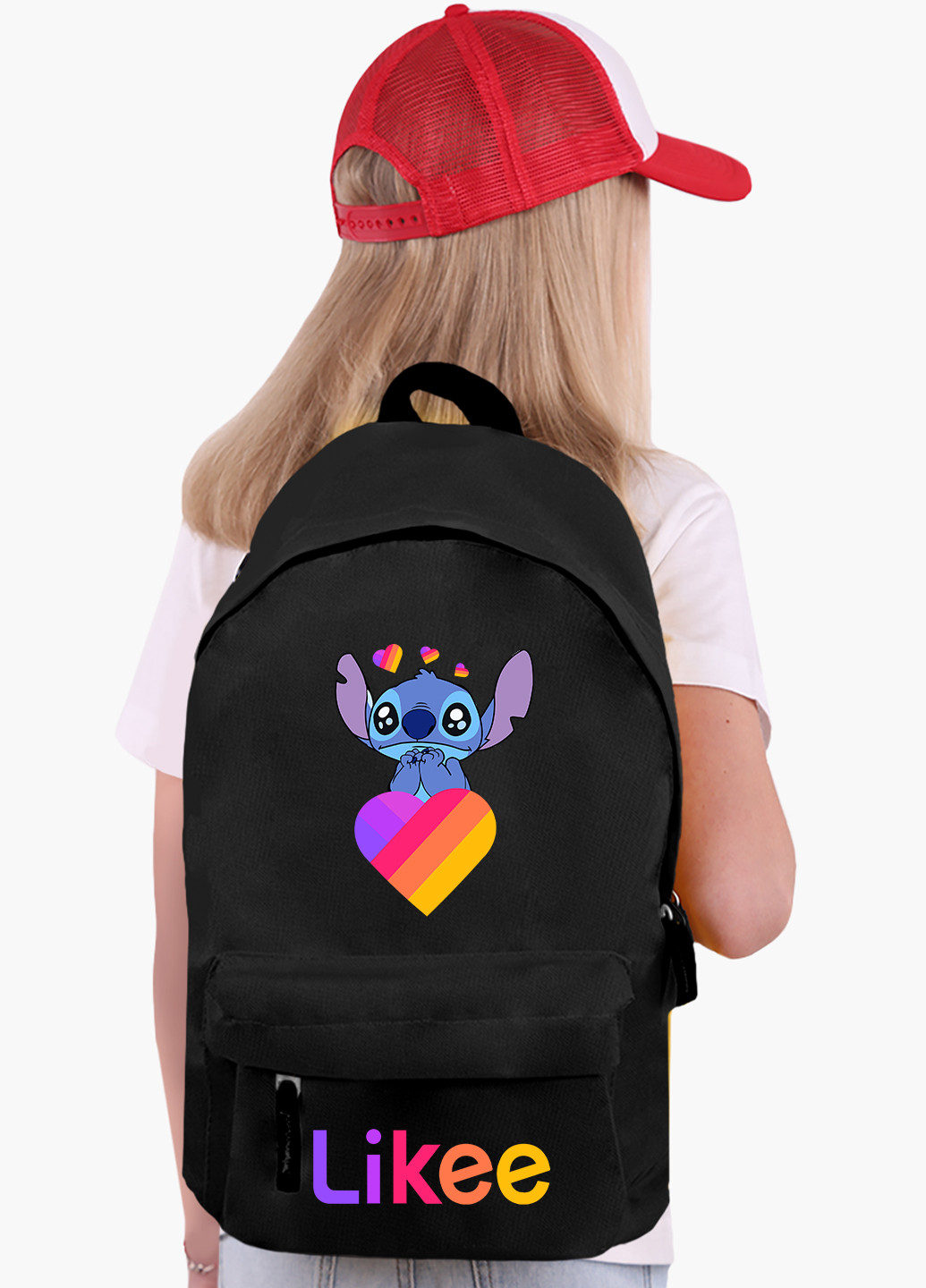 Детский рюкзак Стіч Лайки (Stitch Likee) (9263-1596) MobiPrint (217832416)
