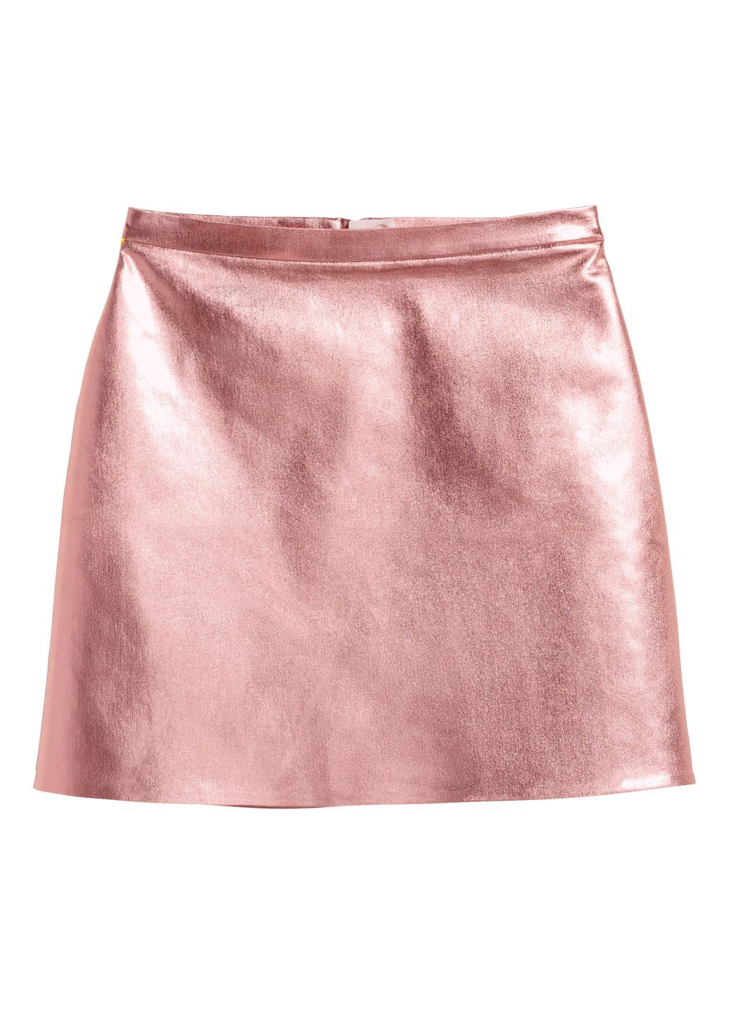 Розовая кэжуал юбка H&M а-силуэта (трапеция)