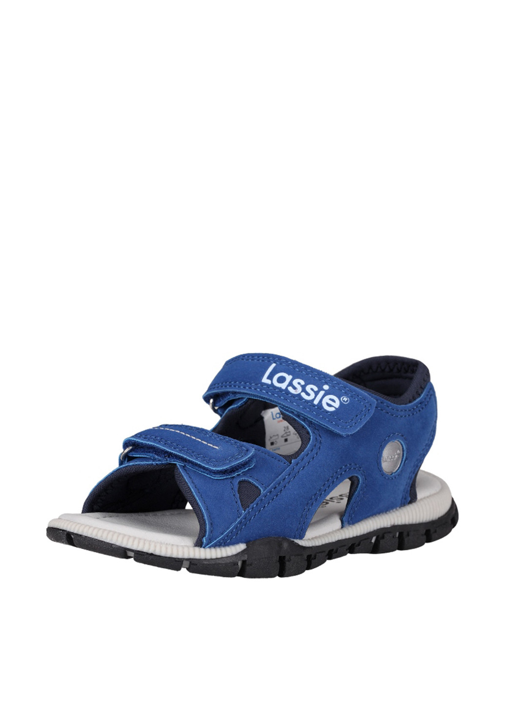 Темно-синие кэжуал сандалии Lassie на липучке