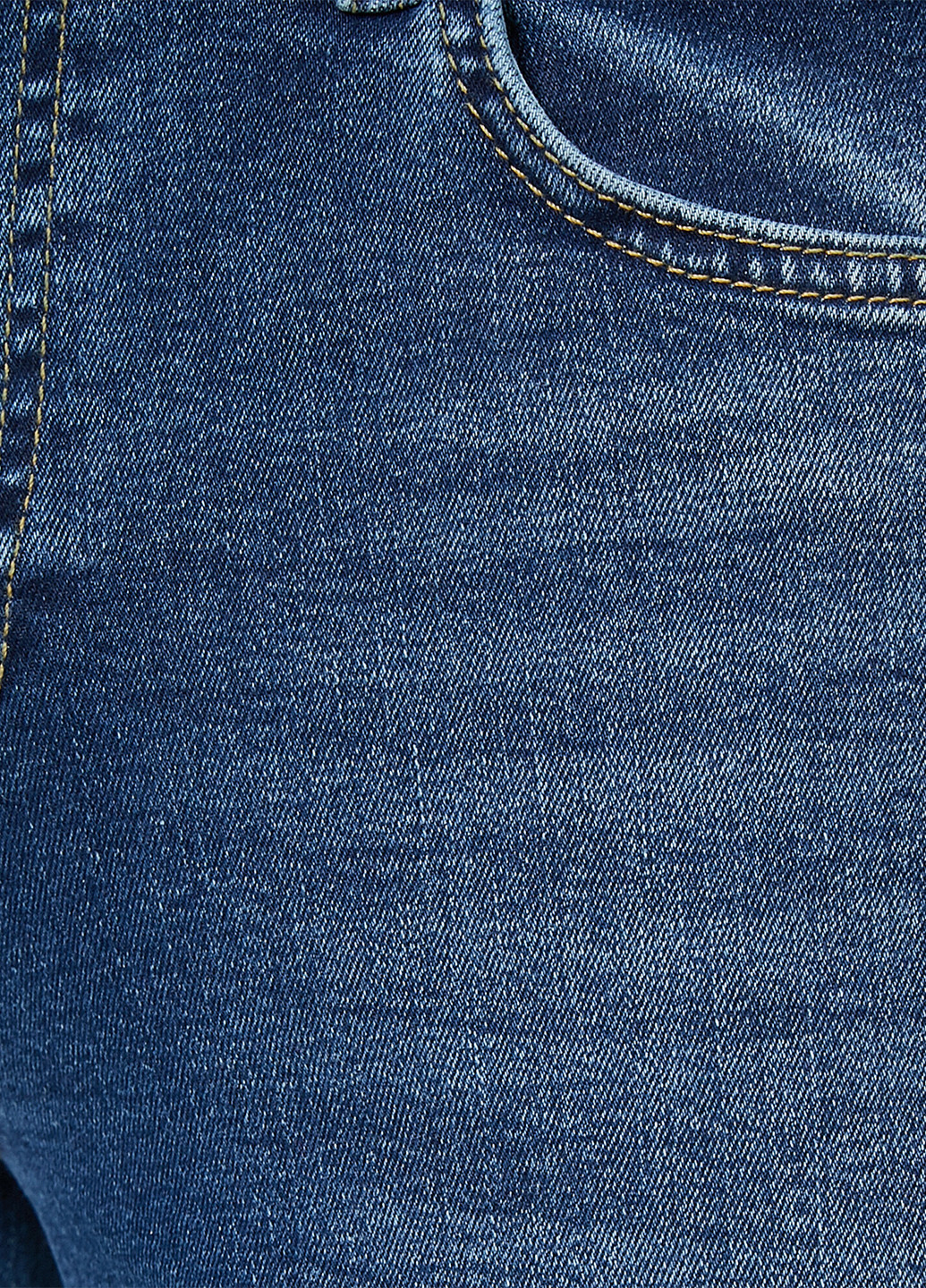 Джинси KOTON скінні однотонні світло-сині джинсові бавовна