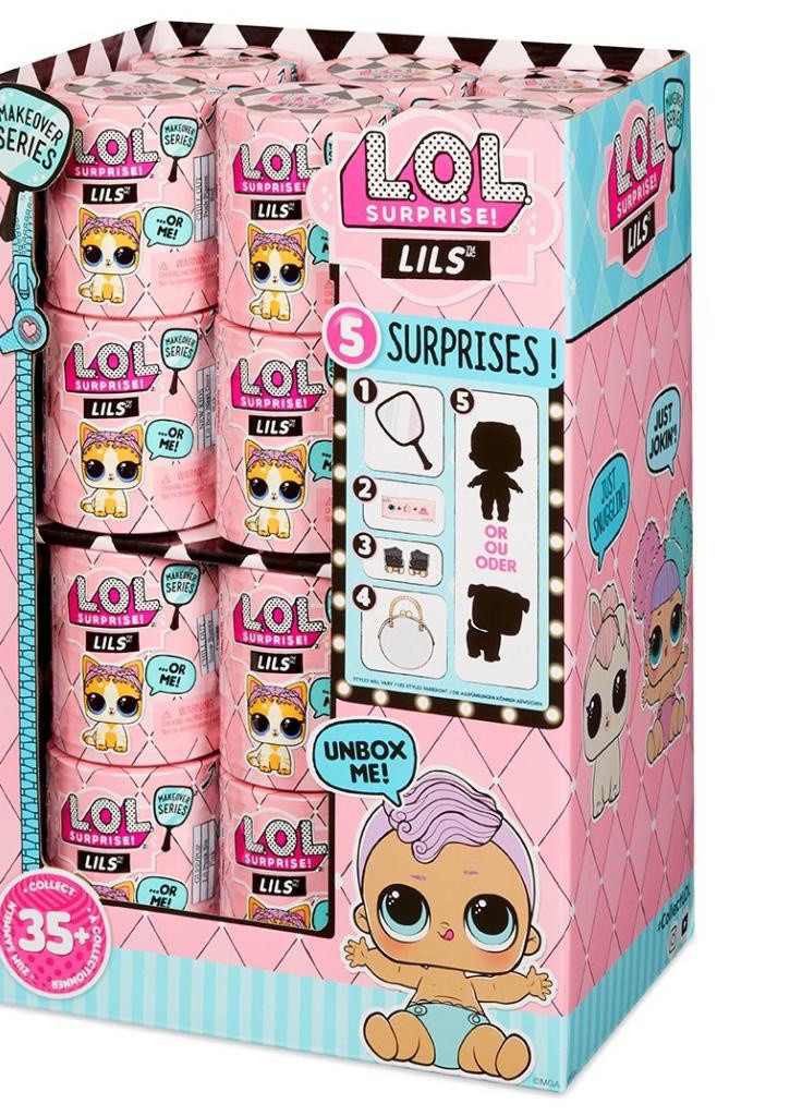 Кукла (556244-W2) L.O.L. Surprise! s5 w2 малыши в дисплее серии "lil's" (201491430)