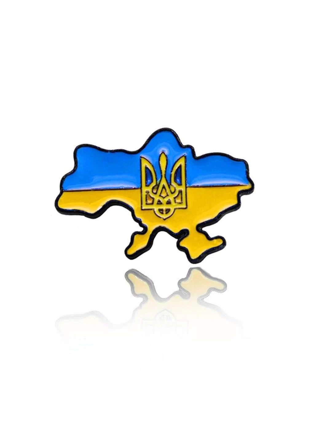 Брошь-значок Карта Украины Тризуб Broshe BRGV112714 (253617403)