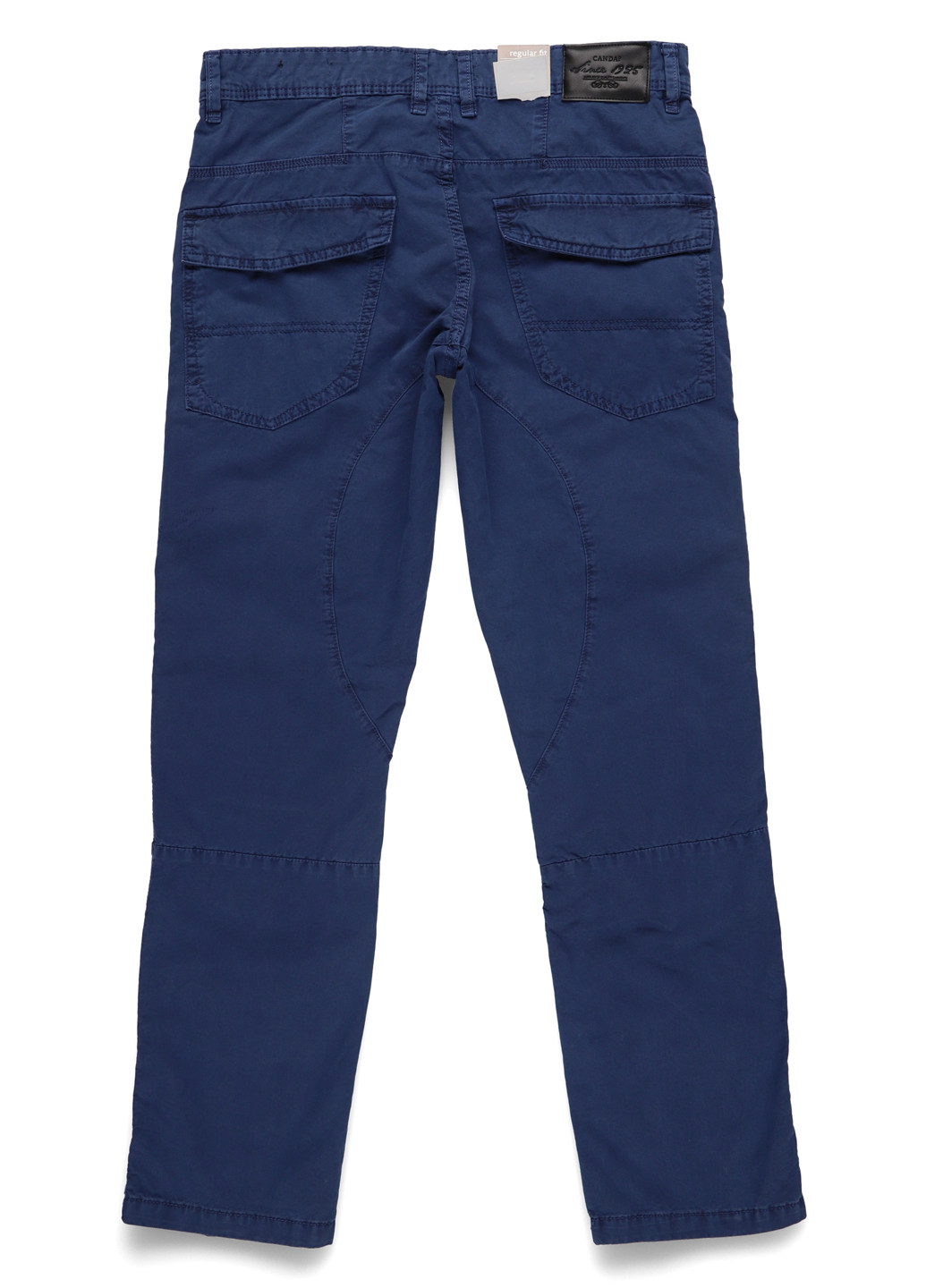 Синие кэжуал демисезонные прямые брюки C&A