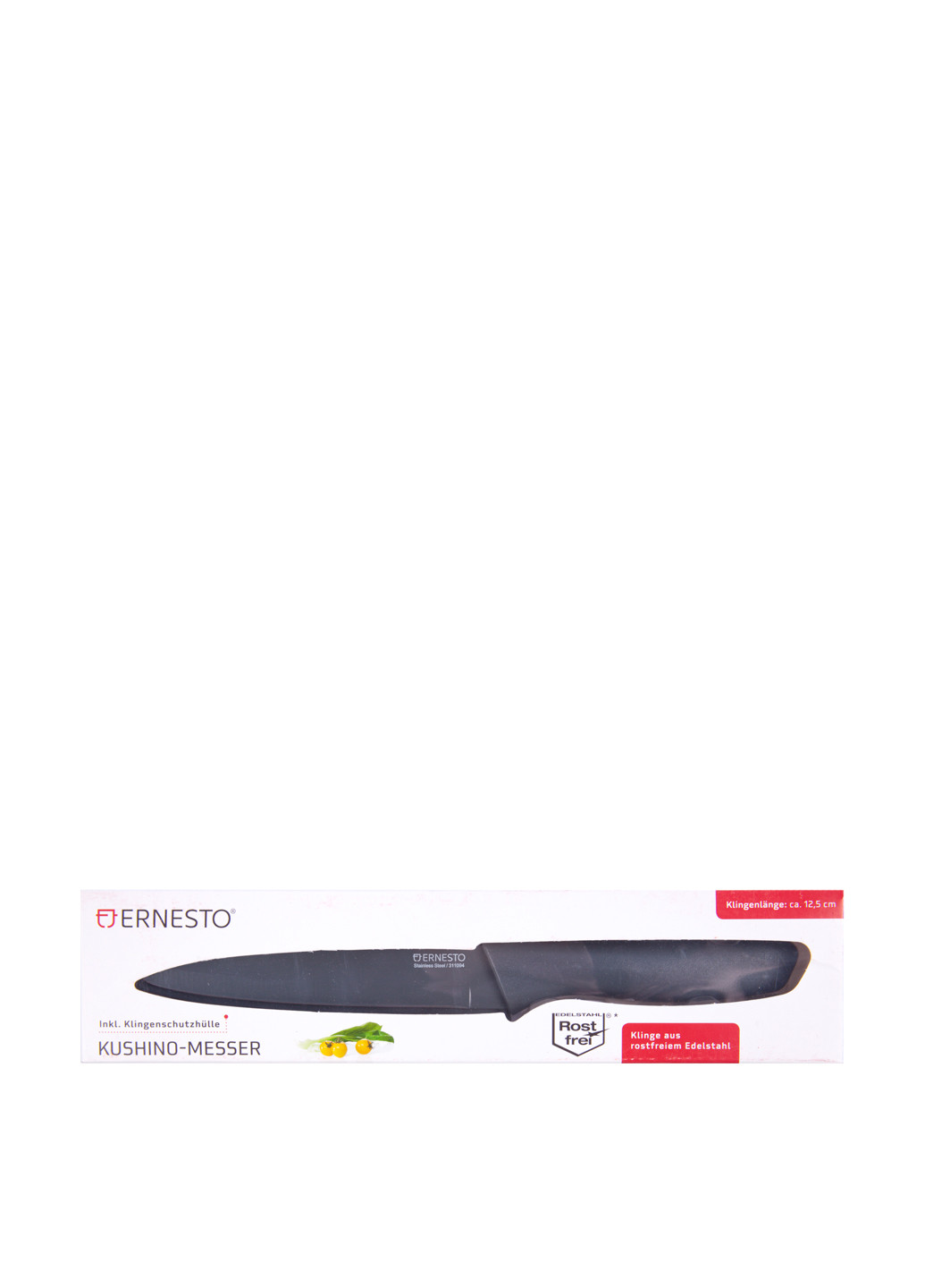 Нож, 22,5 см Ernesto однотонный графитовый