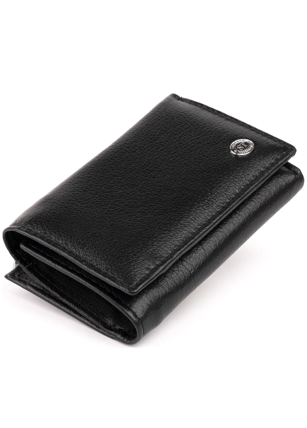 Жіночий шкіряний гаманець 12х7,5х2,5 см st leather (229460206)