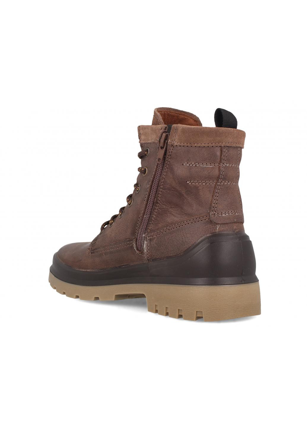 Коричневые зимние мужские ботинки tewa primaloft 18401-17 made in europe Forester