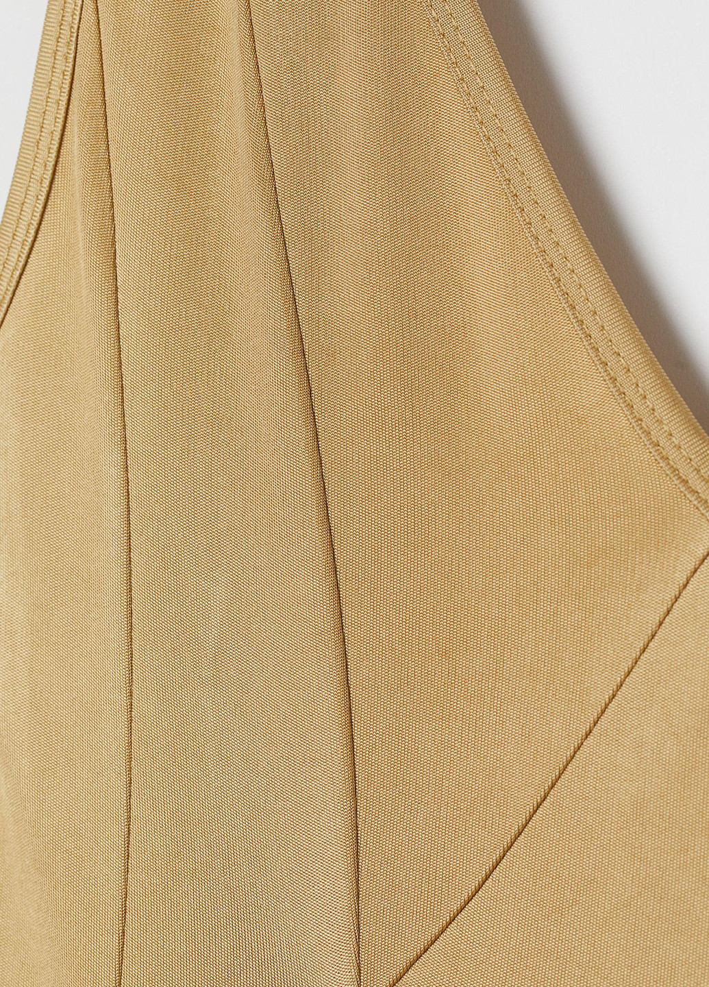 Золотой кэжуал сукня клеш H&M однотонное