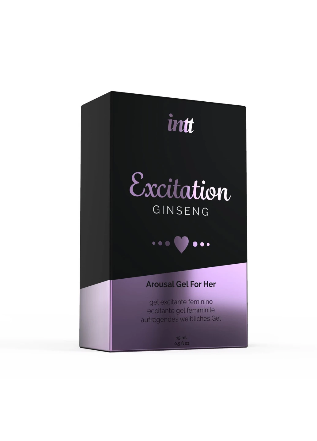 Збудливий гель з женьшенем Excitation (15 мл) (підмокша упаковка) Intt (252297262)