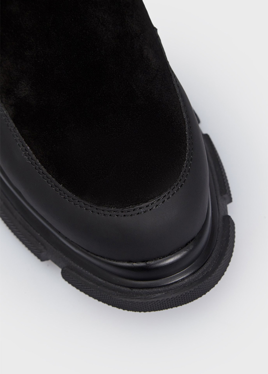 Осенние ботинки челси PRPY с логотипом из натуральной замши, тканевые