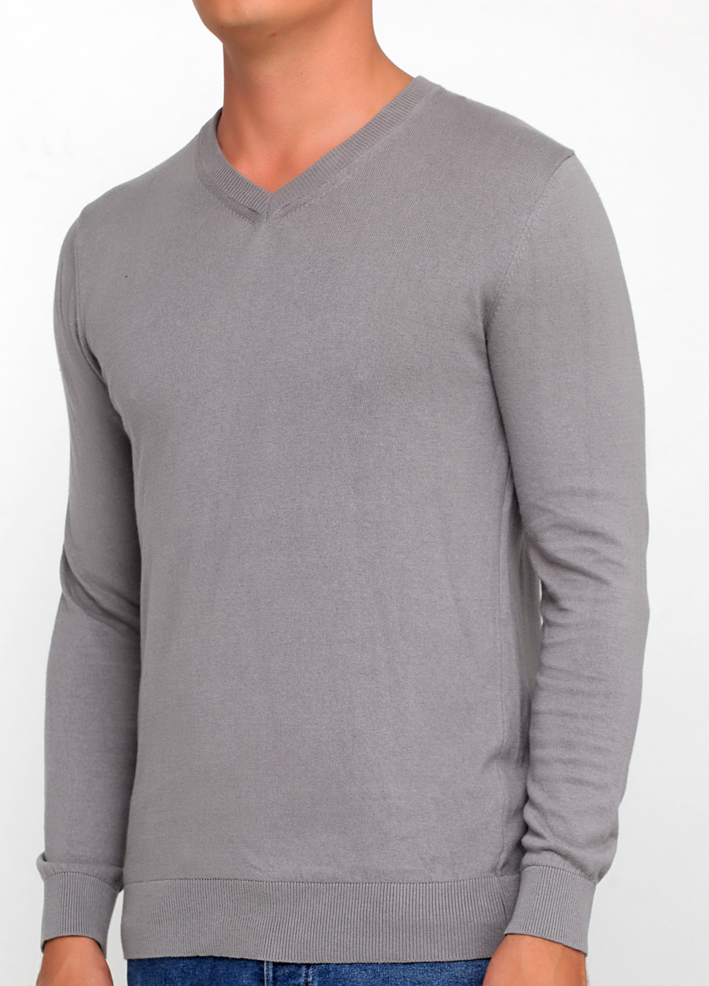Сірий демісезонний пуловер пуловер RKDry