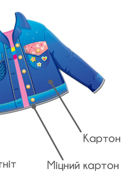 Магнітна одягалка "Nikole. Little fashion girl" RK2010-07 Roter Kafer (255917998)