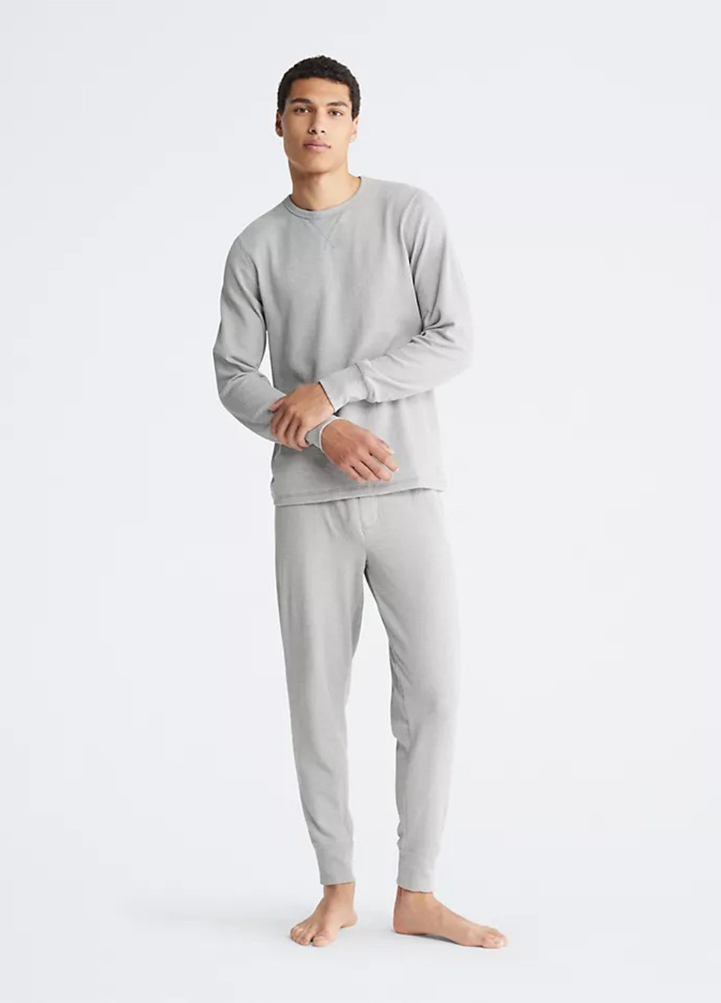 Серые повседневный демисезонные брюки Calvin Klein