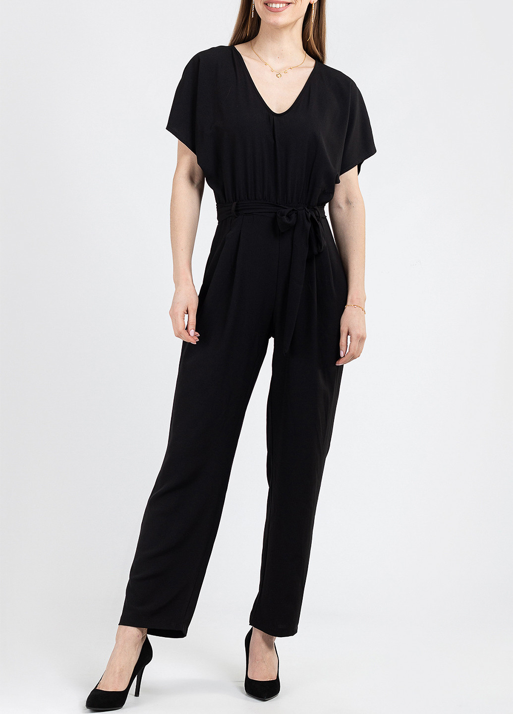 Комбінезон Kontatto однотонний чорний