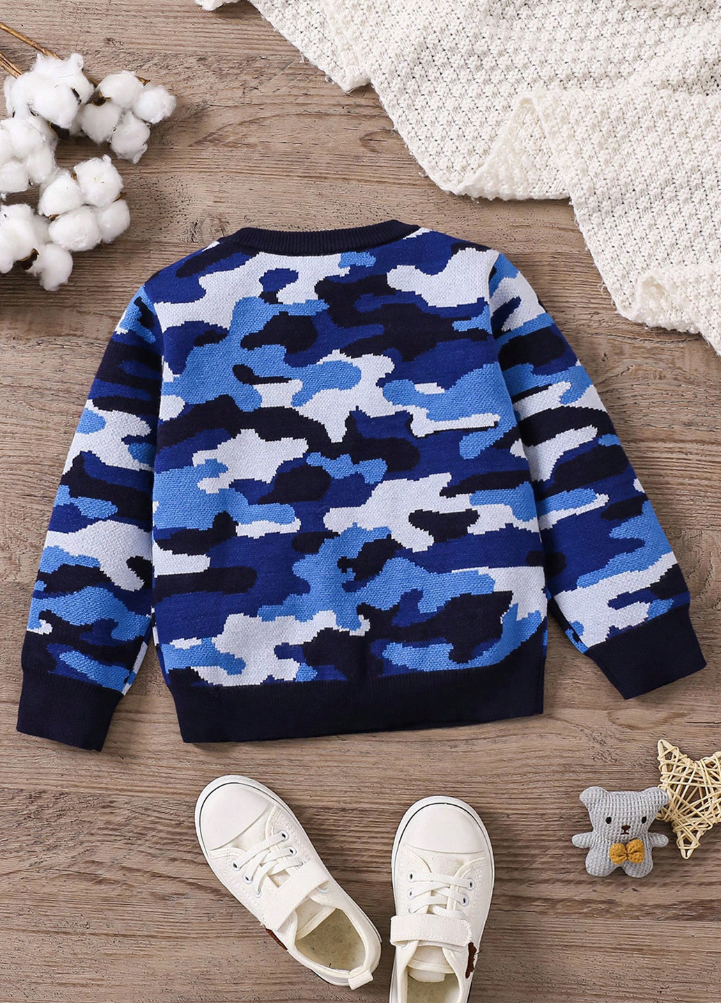 Синій демісезонний джемпер джемпер SHEIN