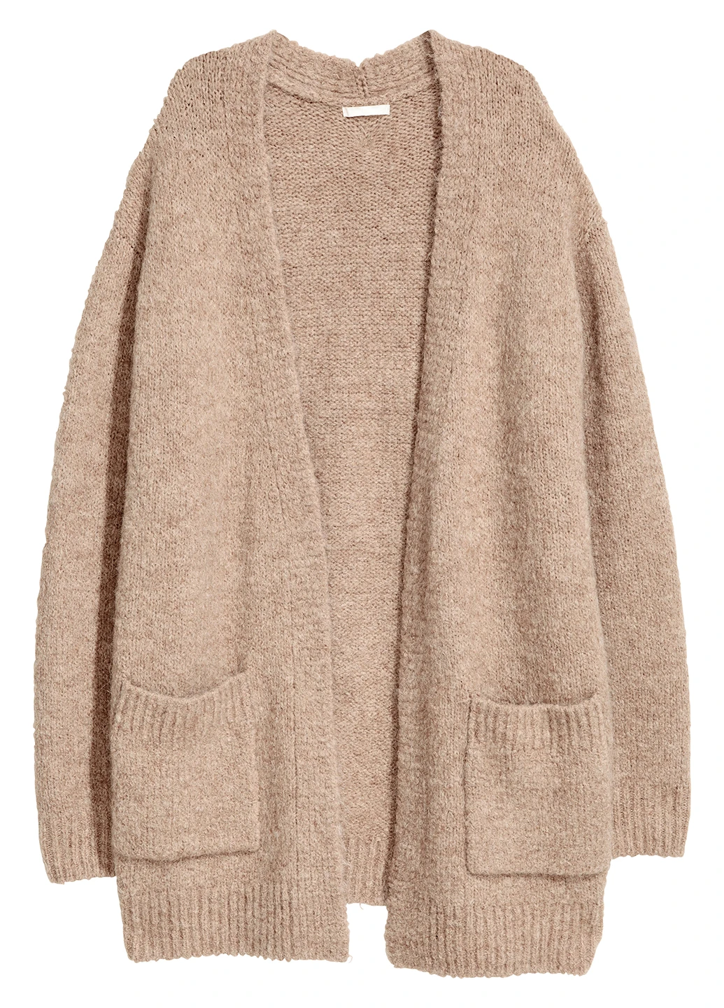 Бежевый демисезонный кардиган H&M