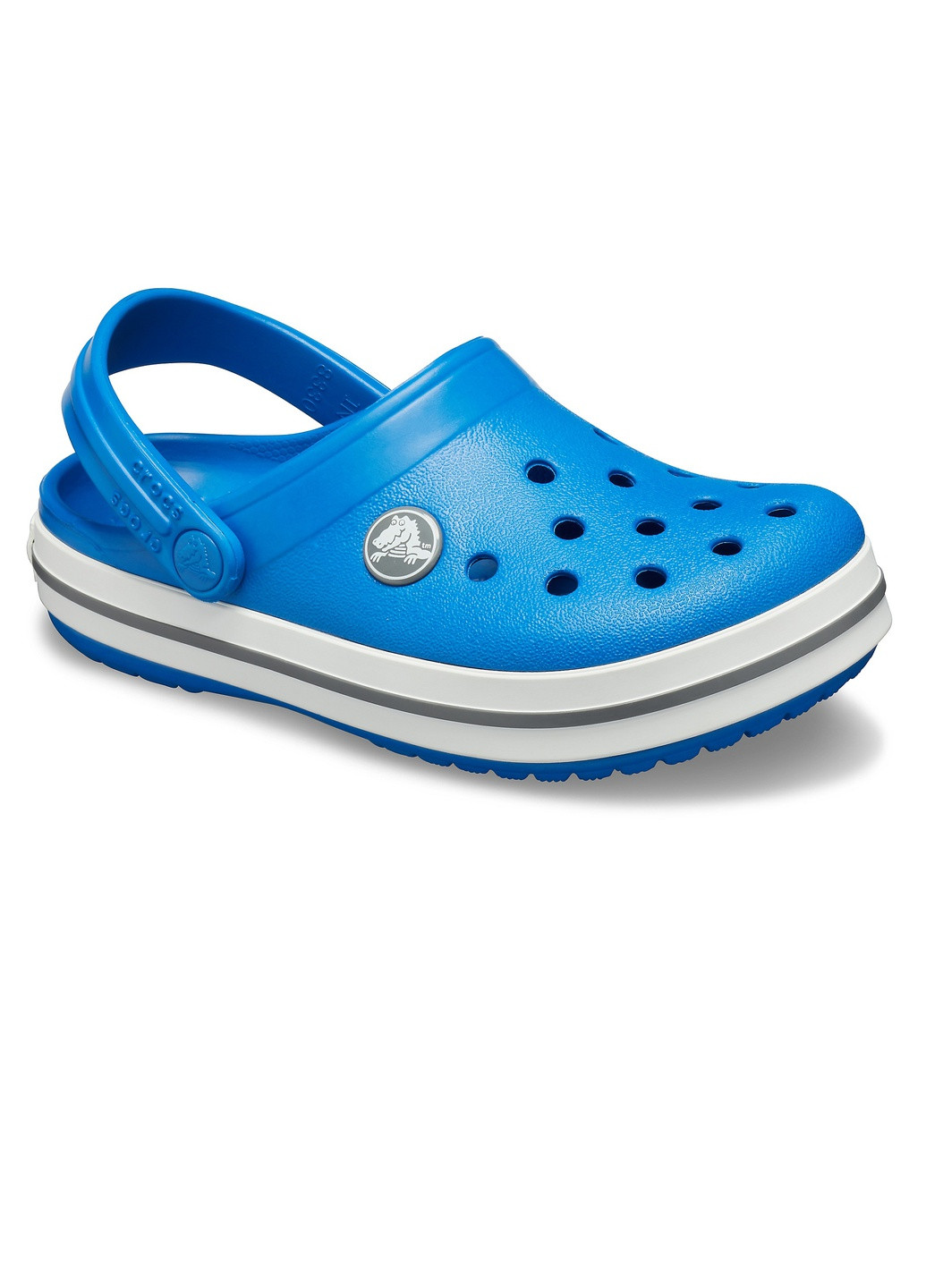 Светло-синие сабо Crocs