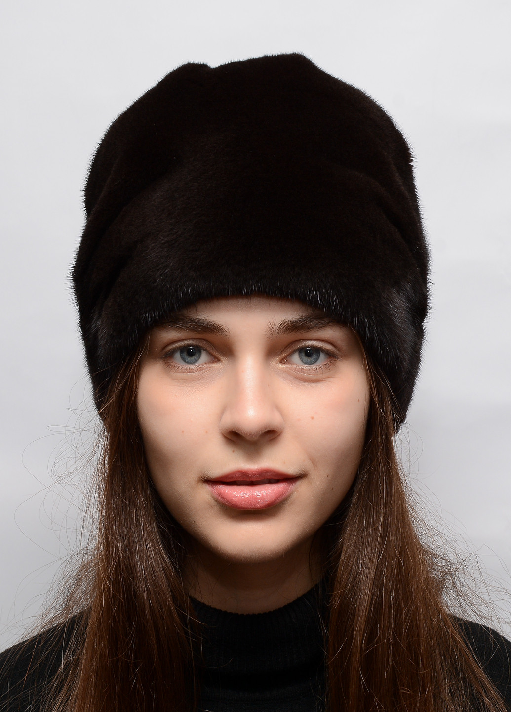 Женская зимняя норковая шапка Меховой Стиль ромашка (205956434)
