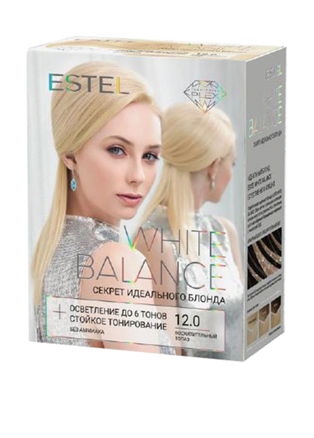 Набор "Секрет идеального блонда" White Balance 12.0 Восхитительный топаз Estel (202407986)