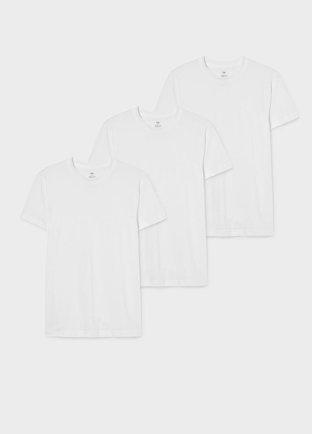 Белая футболка (3 шт.) C&A