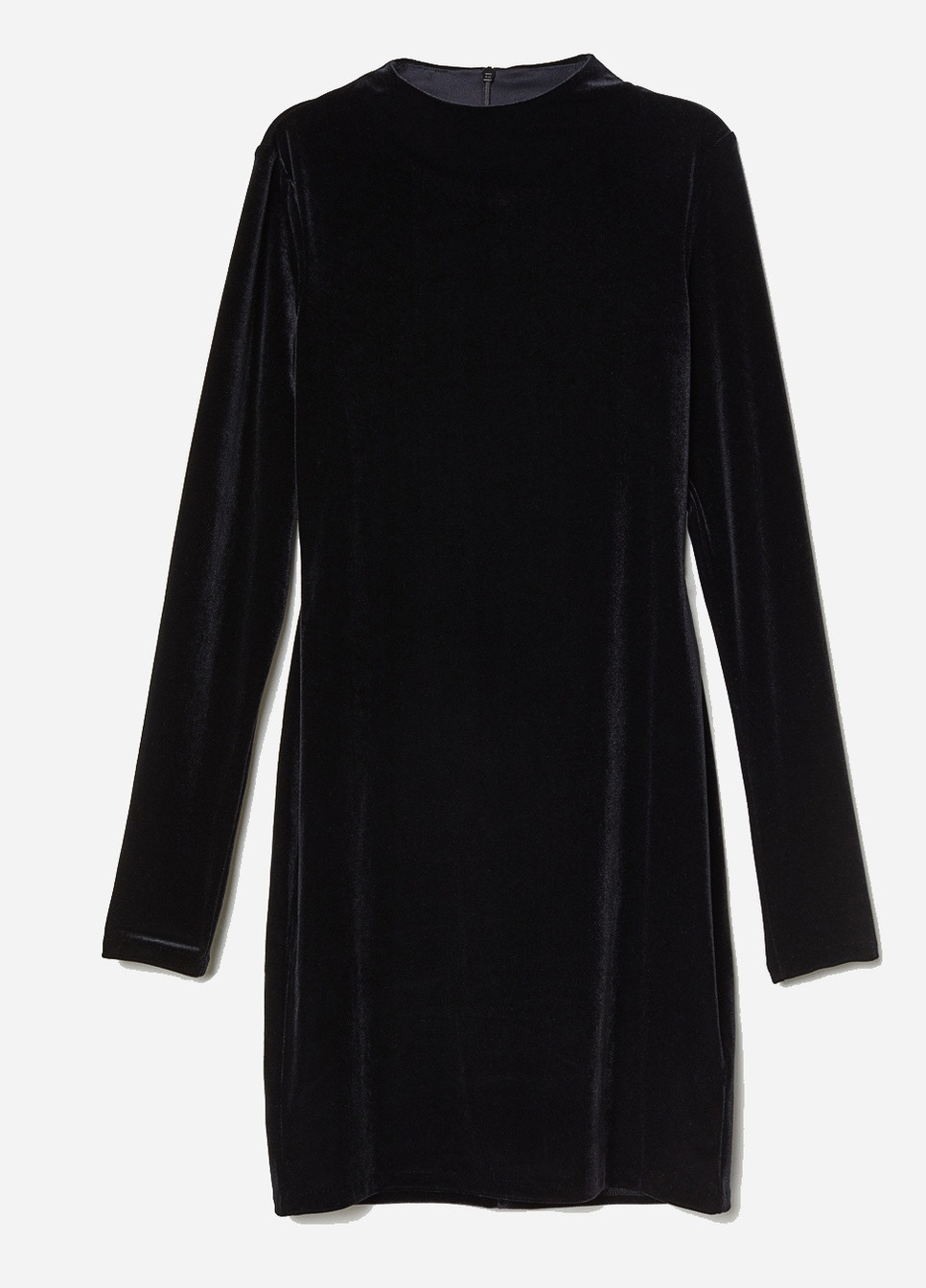 Черное кэжуал платье H&M однотонное